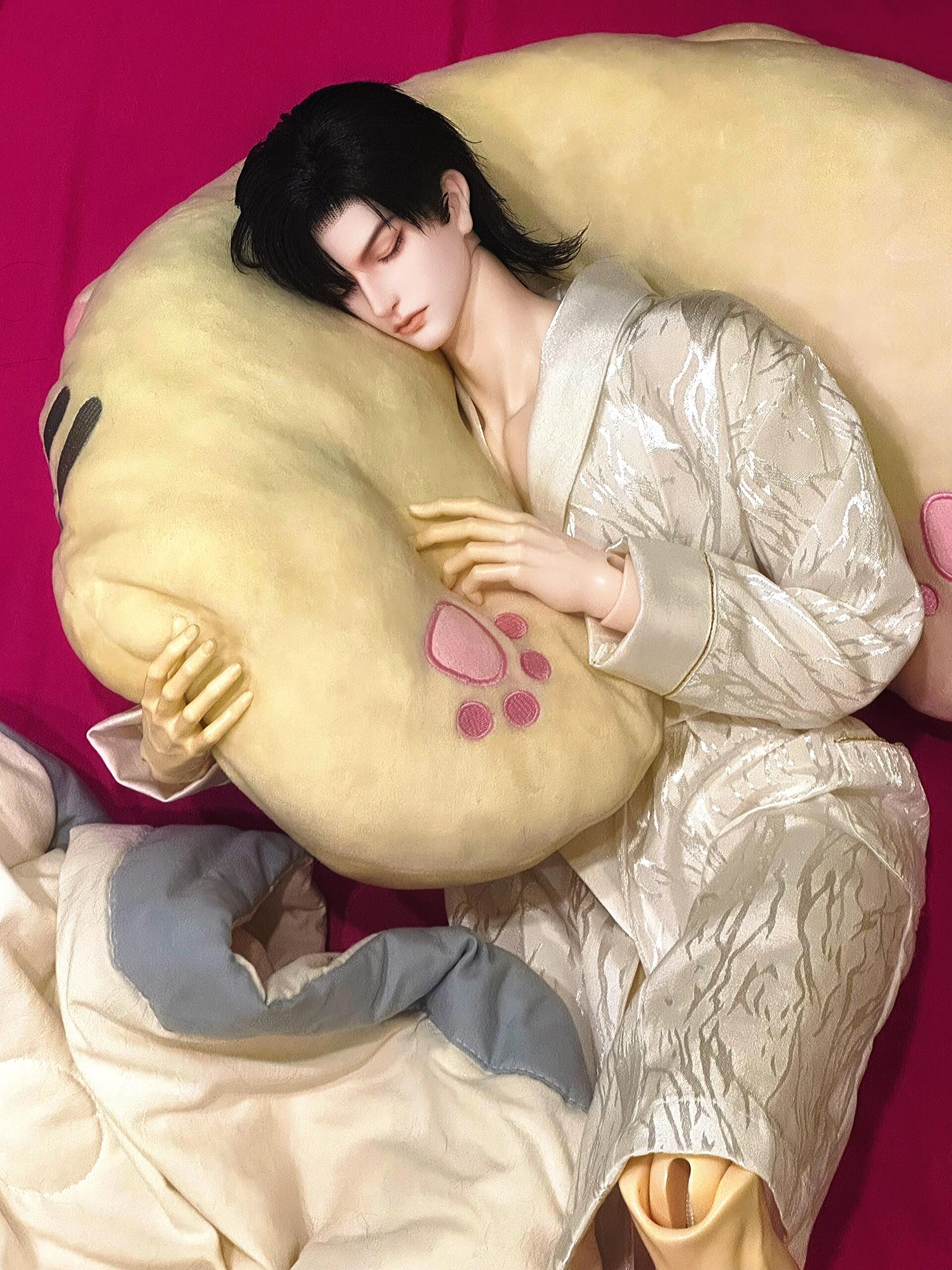 Full set 75cm Zayne Unique Item faceup by YueXiao sleeping eyes ver.