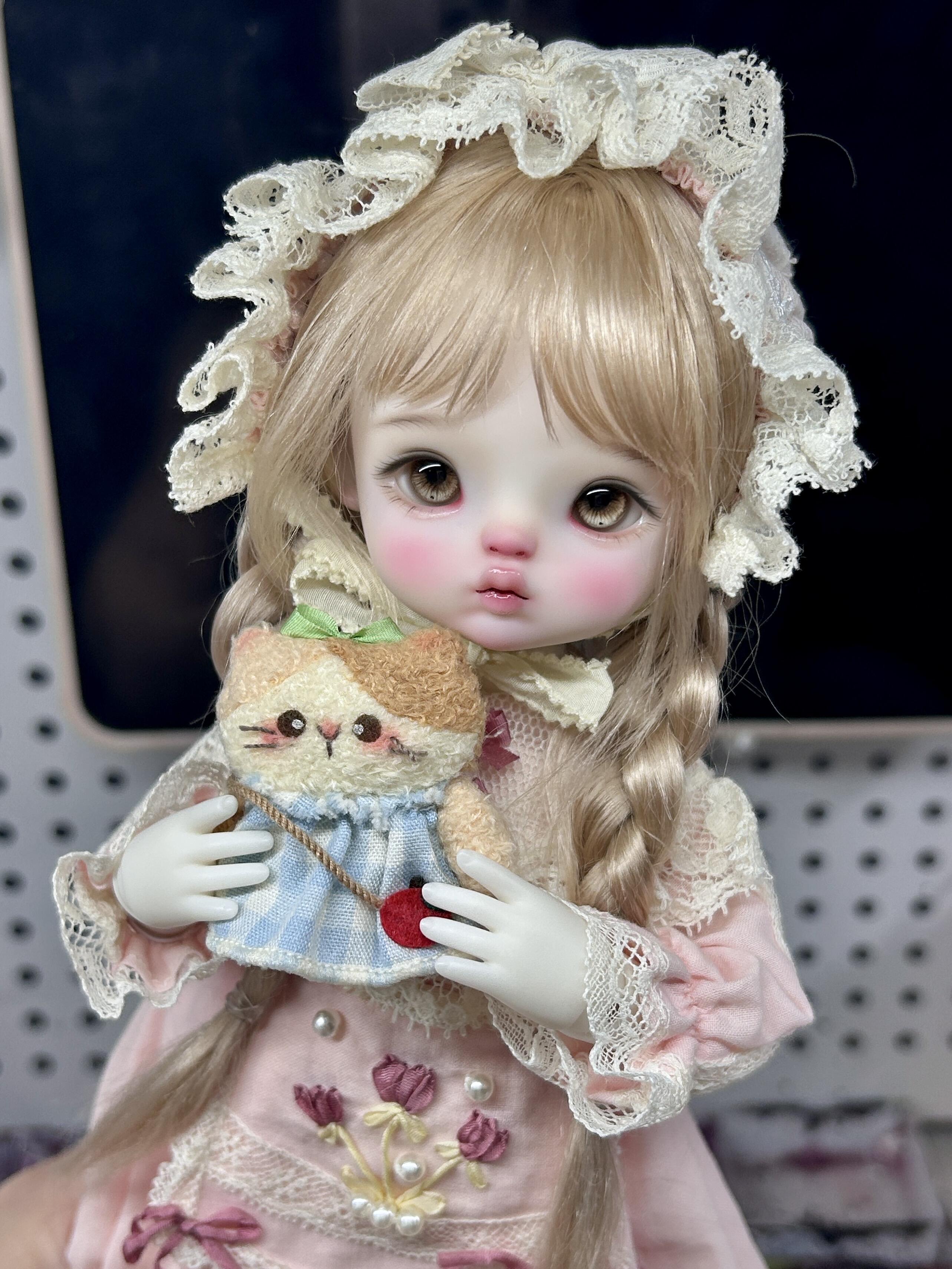 LsisisiL 1/6 BJD head DingDang Poppy & Baby