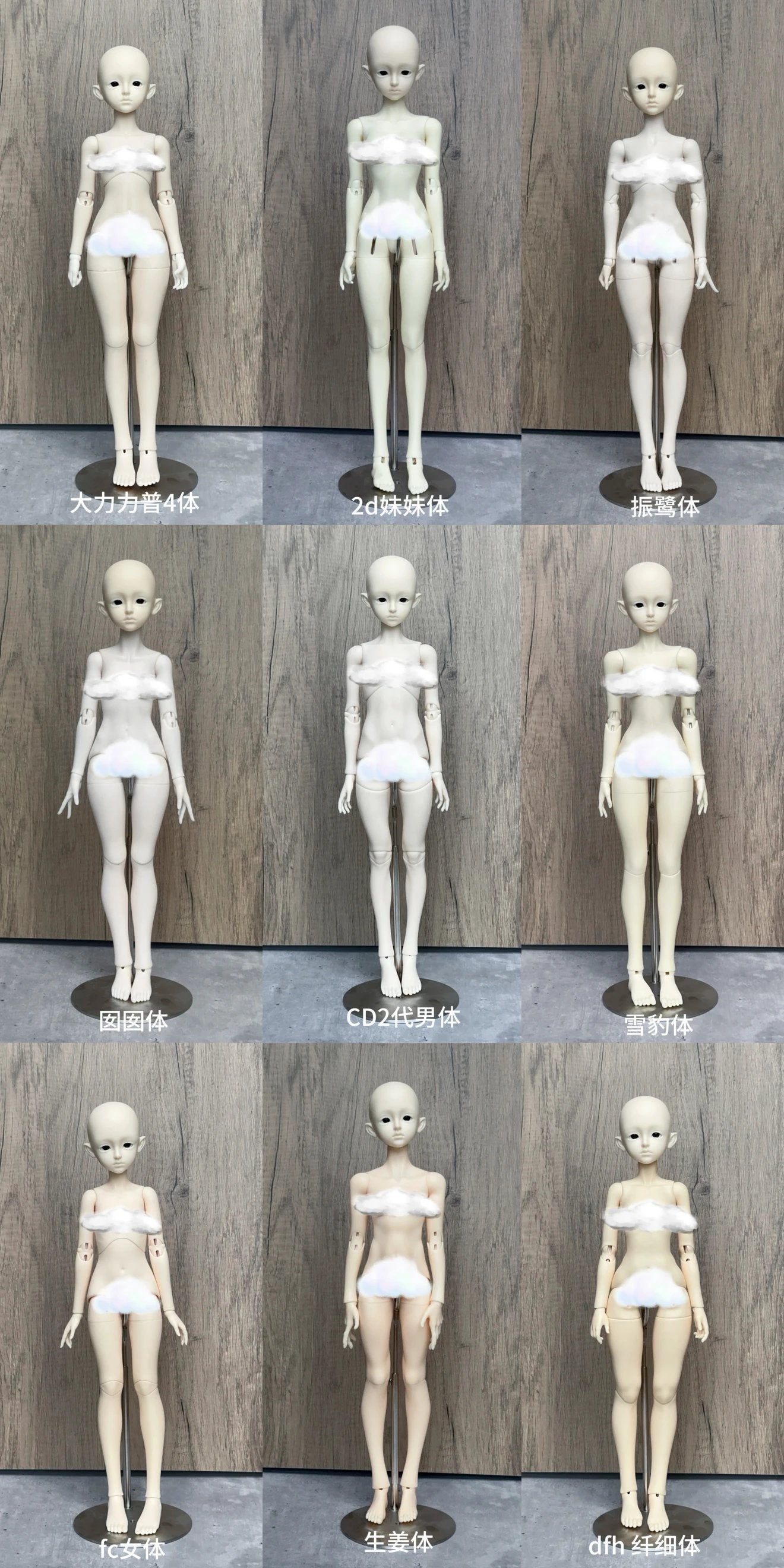 Mosquito Cat 1/4 BJD head BaiLu