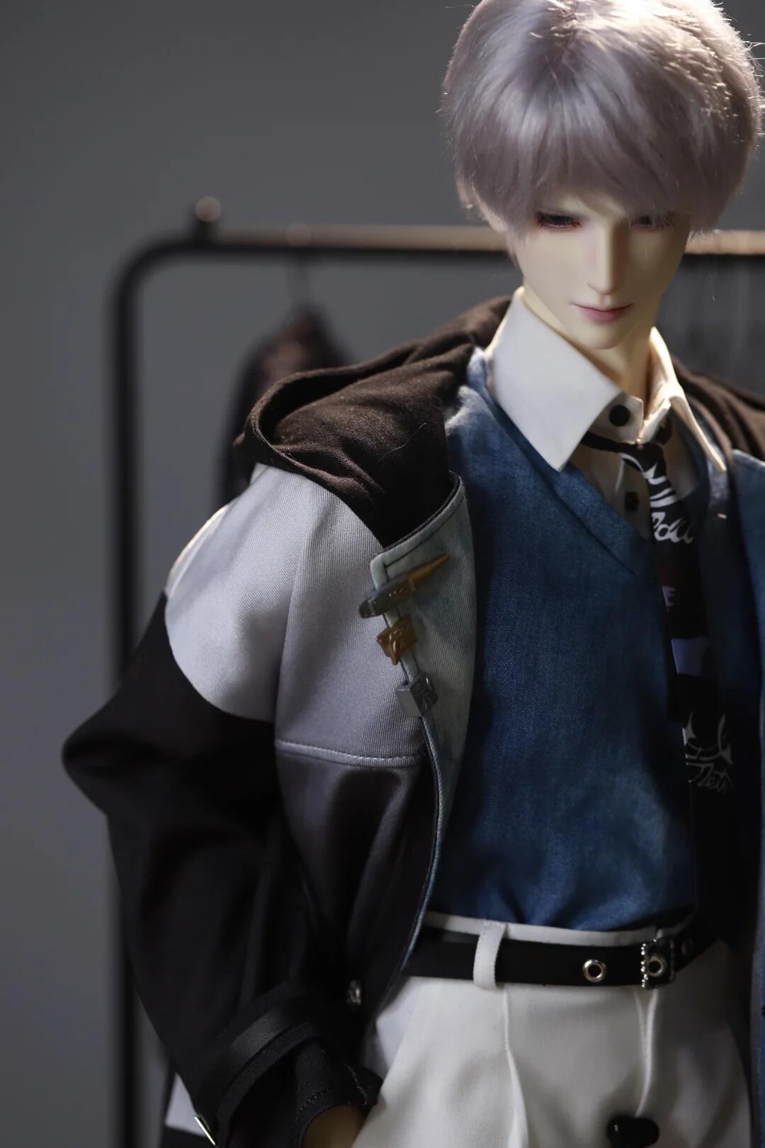 Xavier Cos 75cm full set Birthday suit BJD outfits