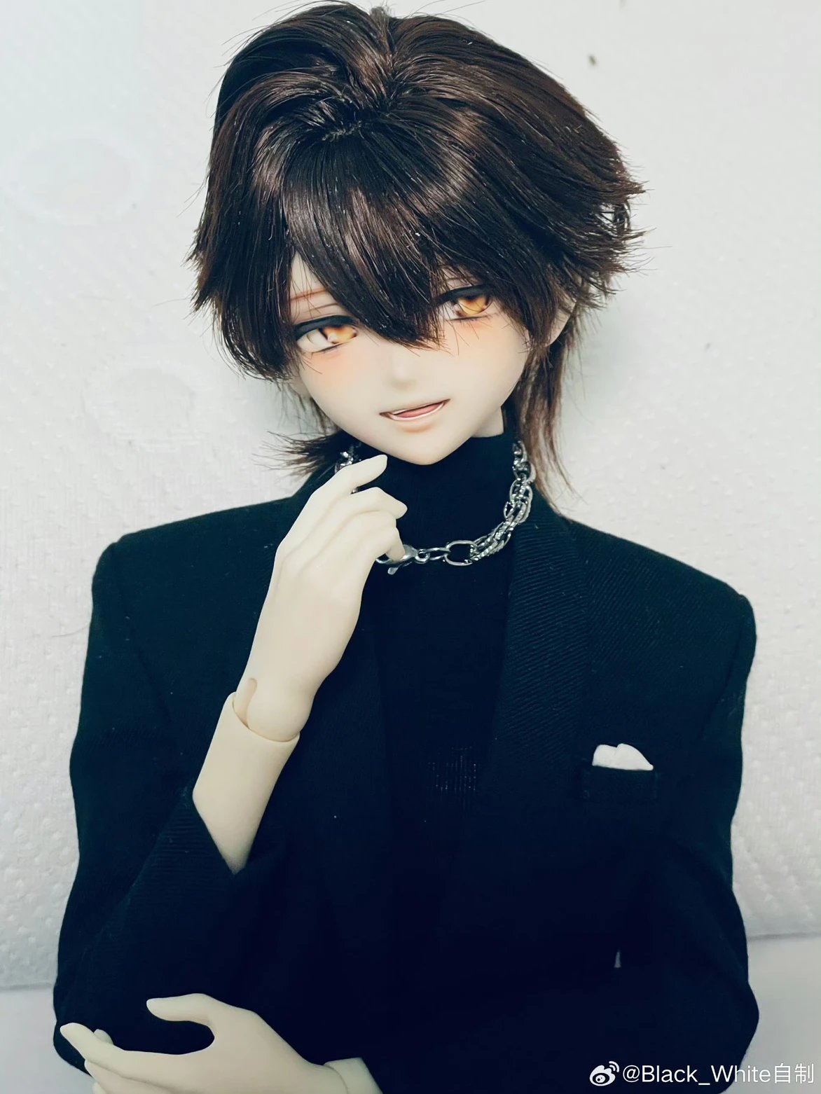 BlackWhite 15VER & 23VER 戎 1/4 1/3 BJD Head