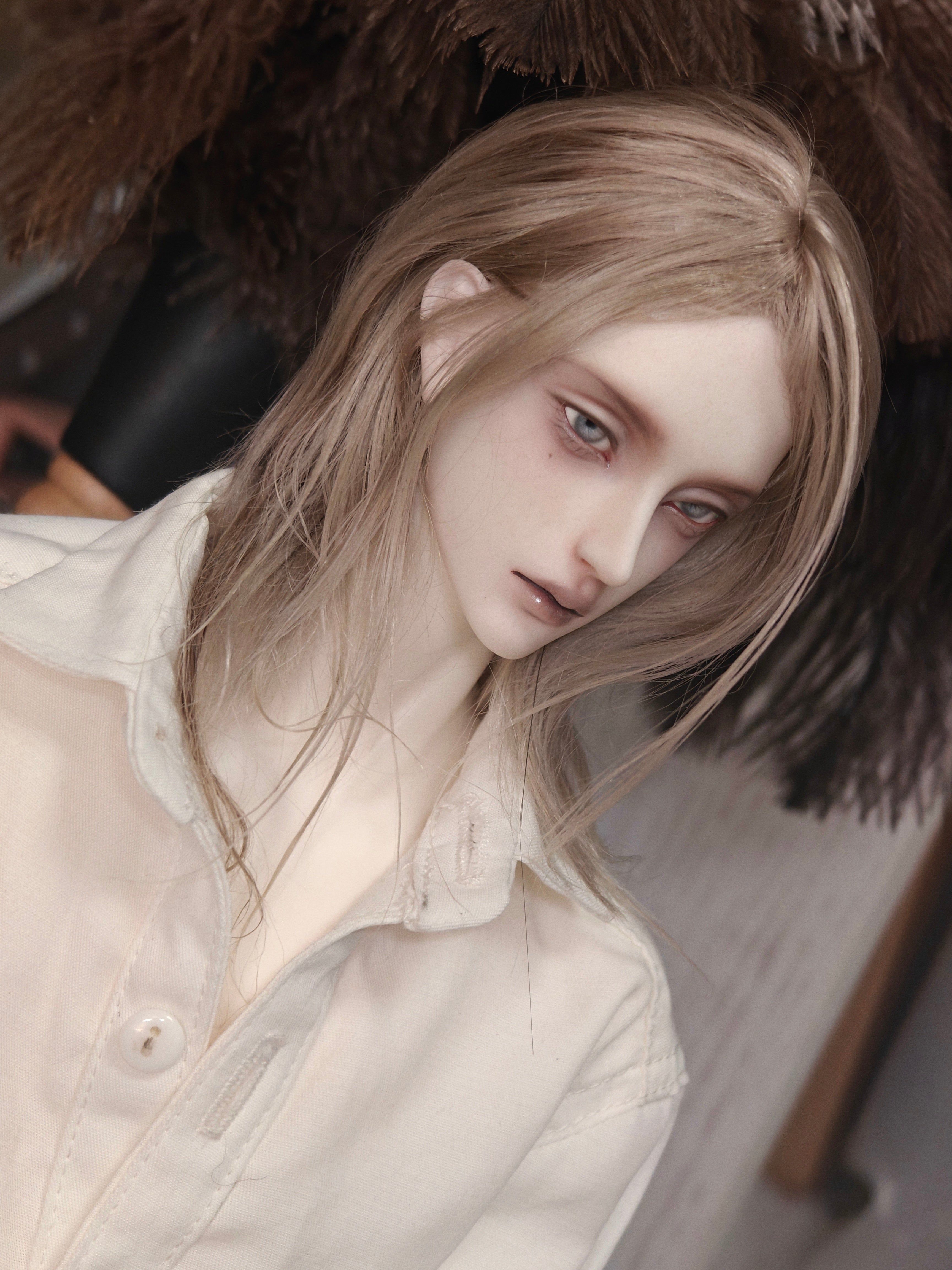 ALB 1/4 BJD head LingYi