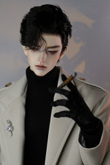 Ahe 1/3 BJD Domineering CEO wigs for 70cm 75cm uncle