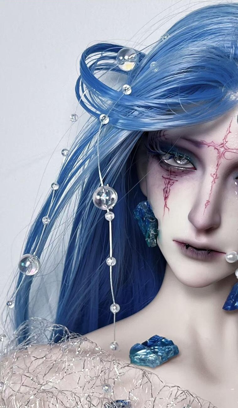 AoLingShi 70cm 75cm BJD head full set Doki