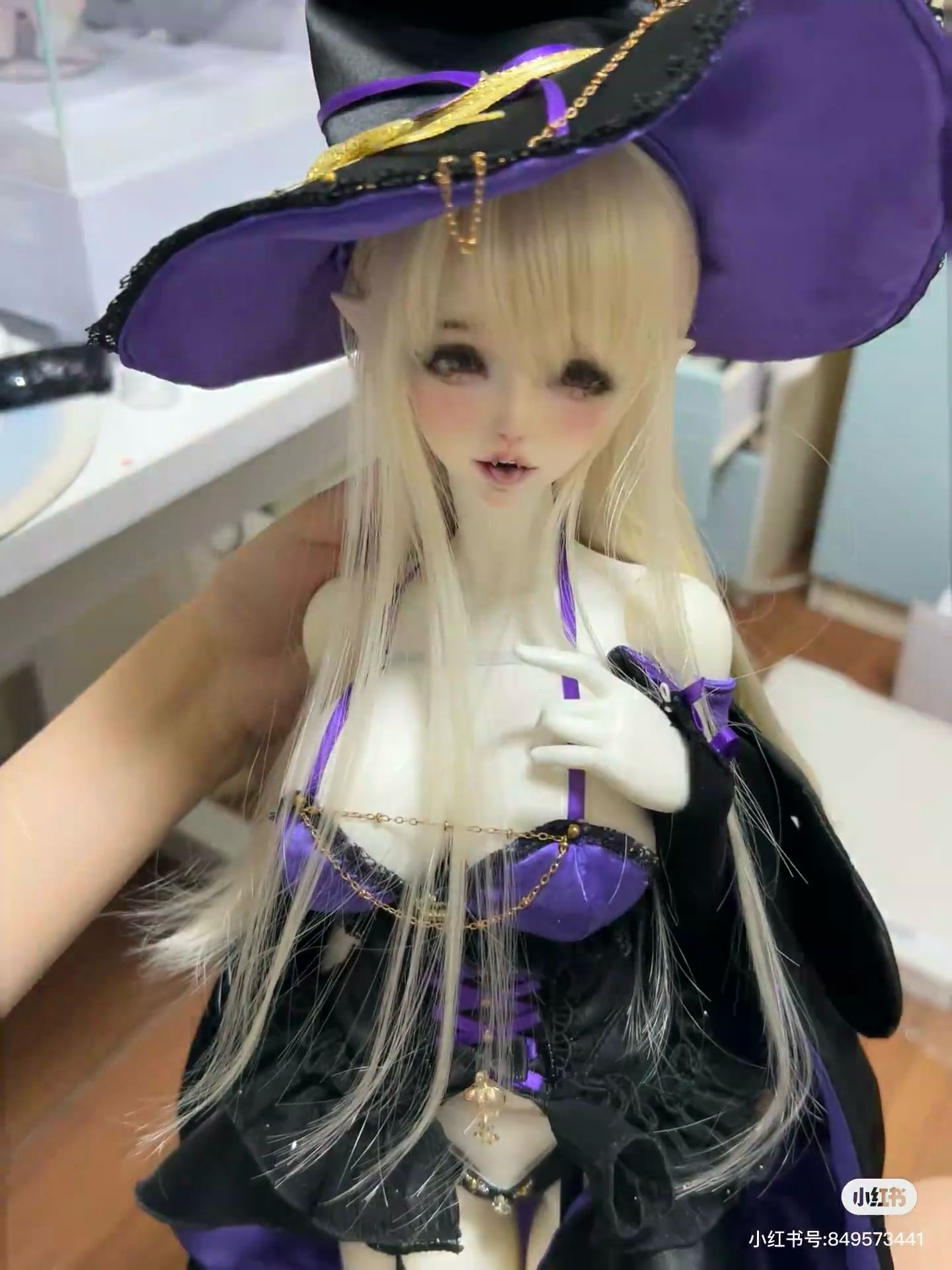 Arctic Rabbit 1/3 BJD Head ChloAI & Ed