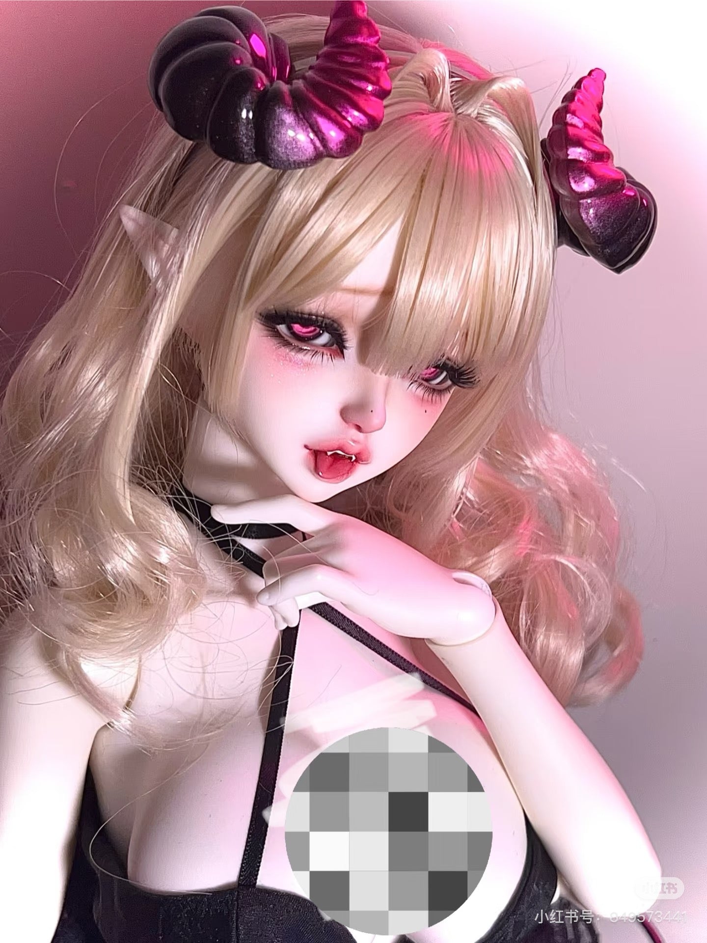 Arctic Rabbit 1/3 BJD Head ChloAI & Ed