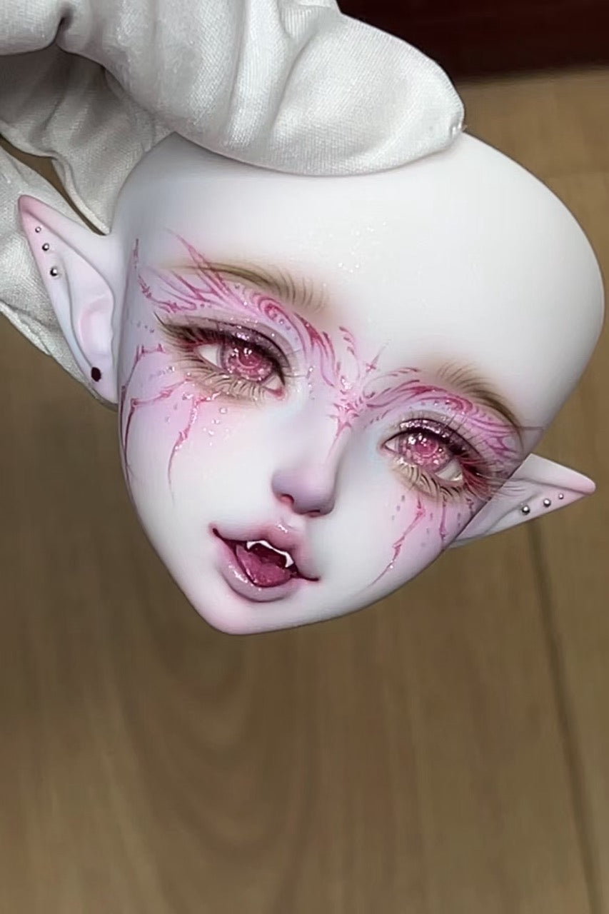 Arctic Rabbit 1/3 BJD Head ChloAI & Ed