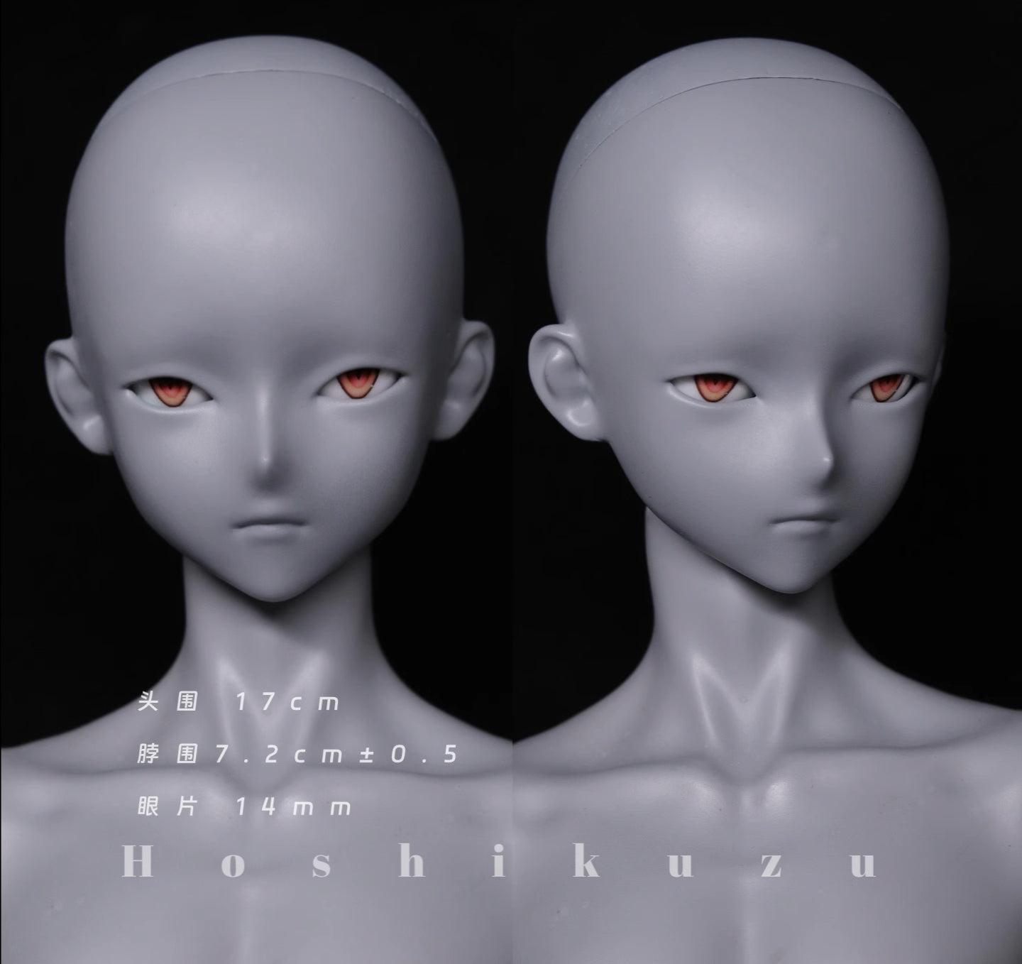 Asai XingXie 1/4 BJD head full set