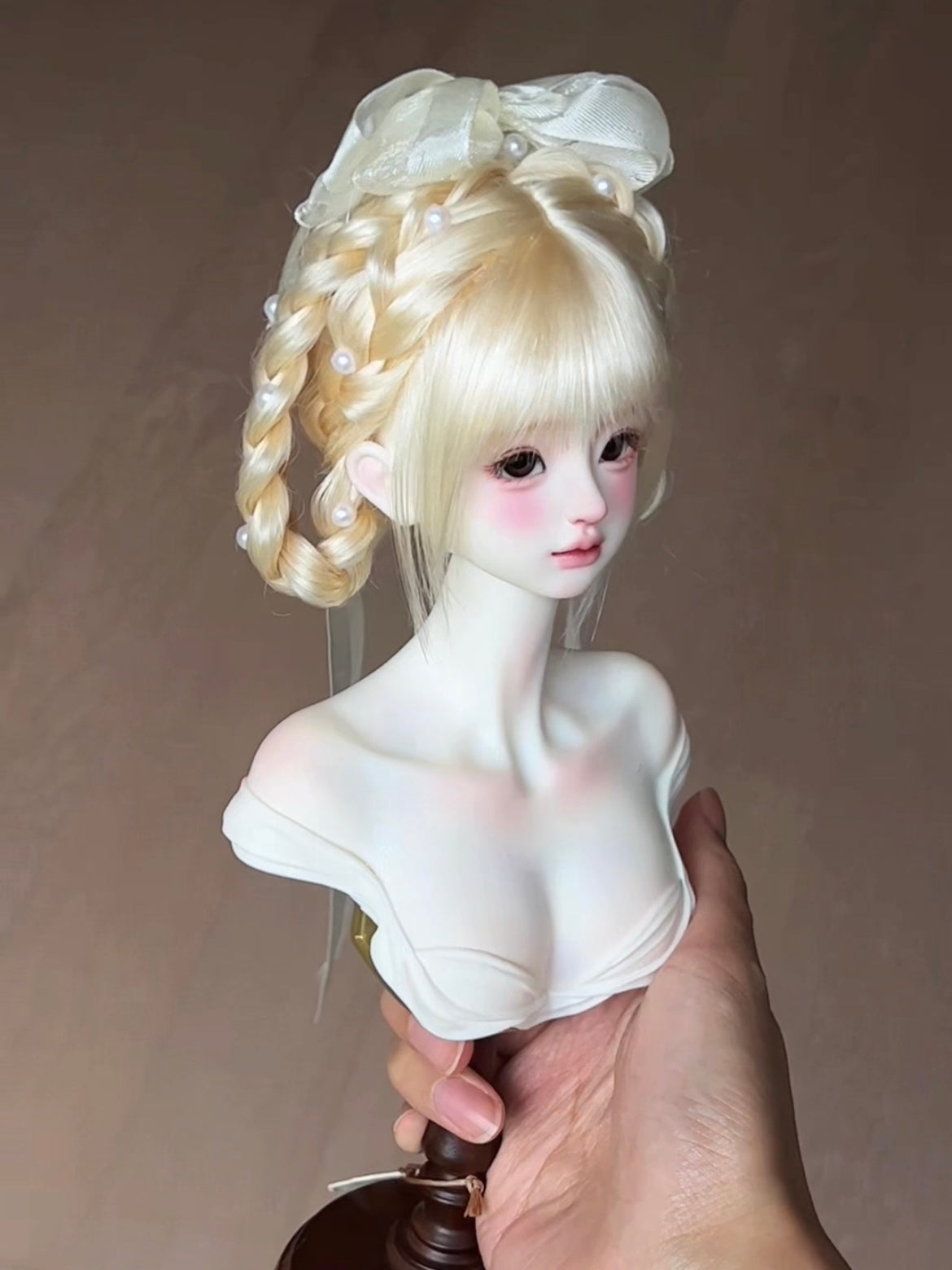 Awen 1/3 1/4 ancient style BJD wigs代购