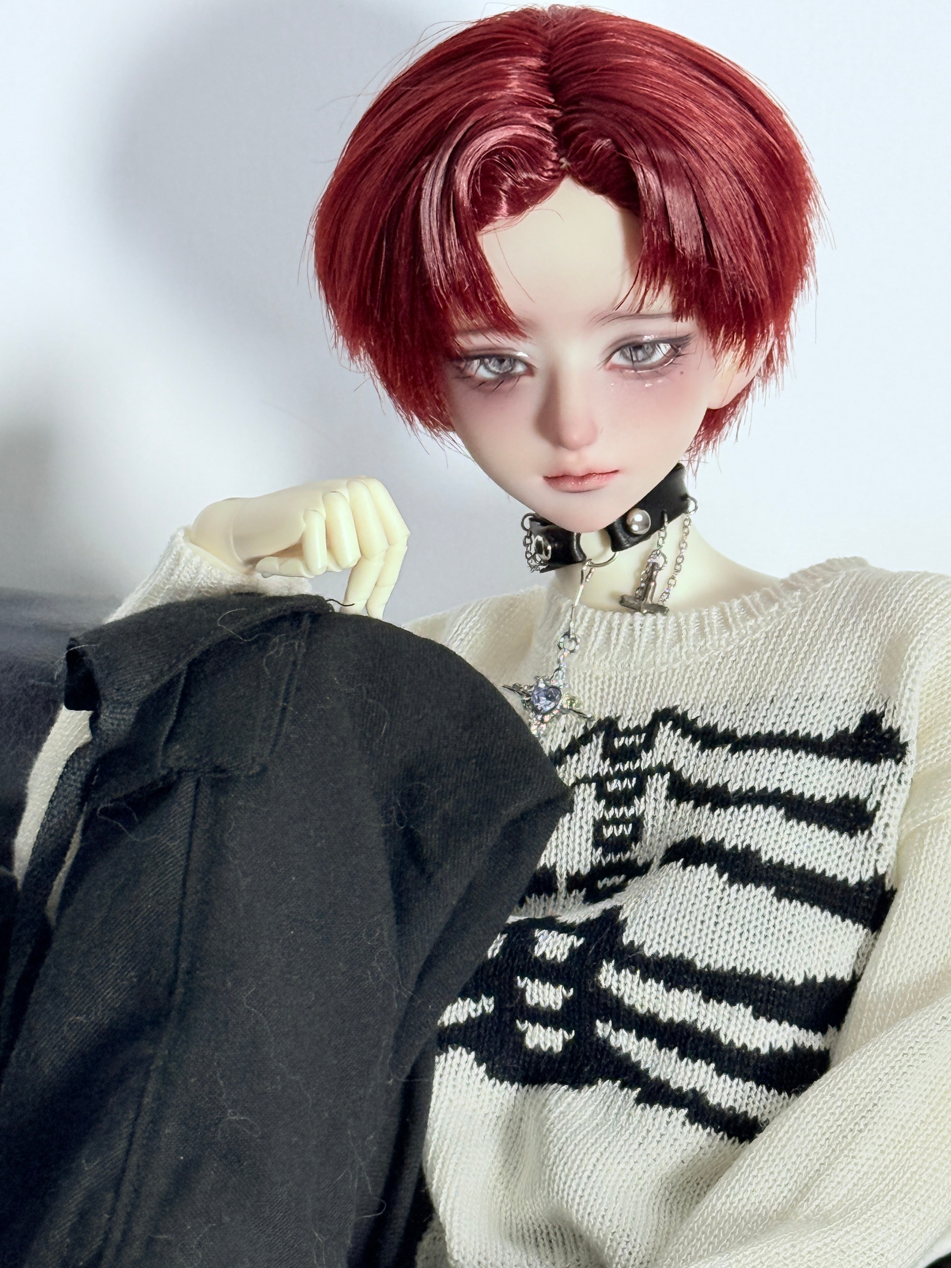 Azure doll 1/4 BJD Head Day & Night