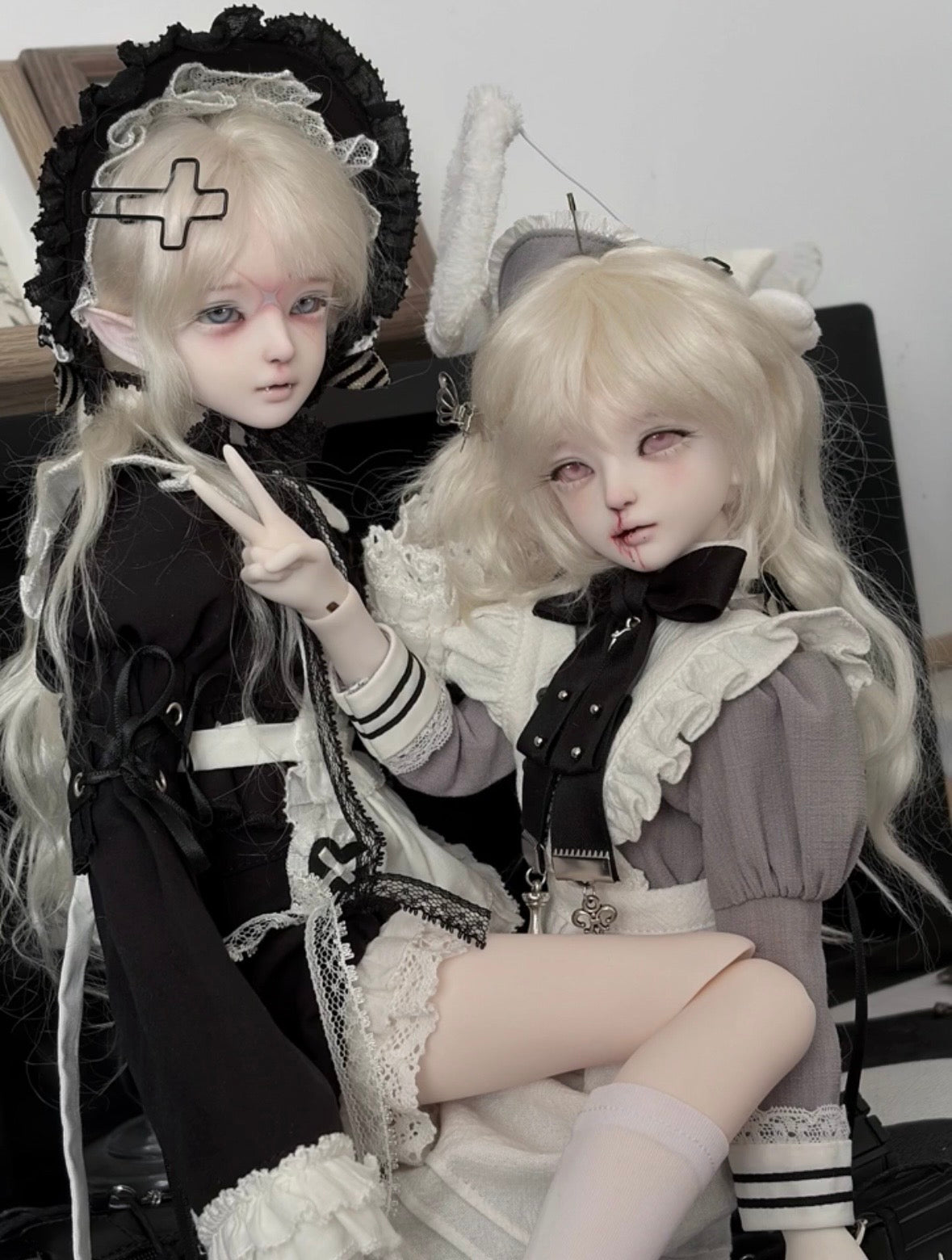 TinWan 1/4 bjd head nude head Mentaiko & Umeboshi