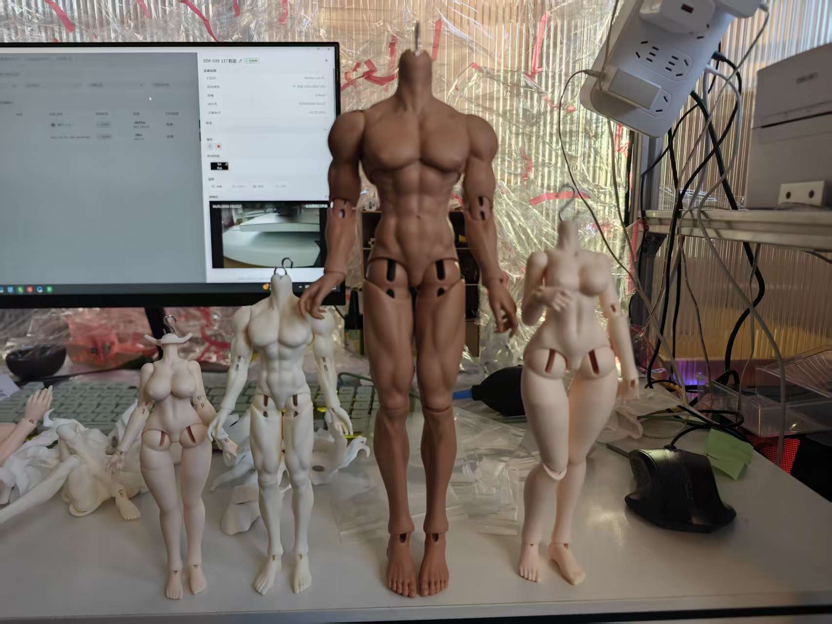 ForestDoll 1/8 1/6 1/4 bjd male body