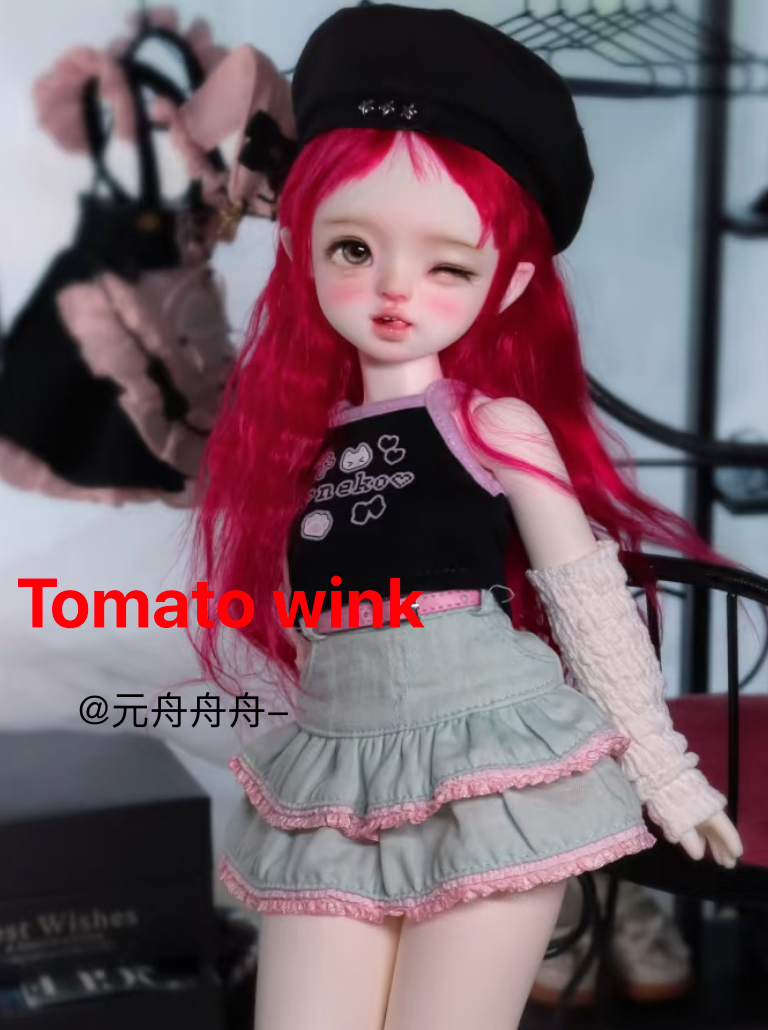QianQian 1/4 1/3 BJD heads with faceup ready stocks