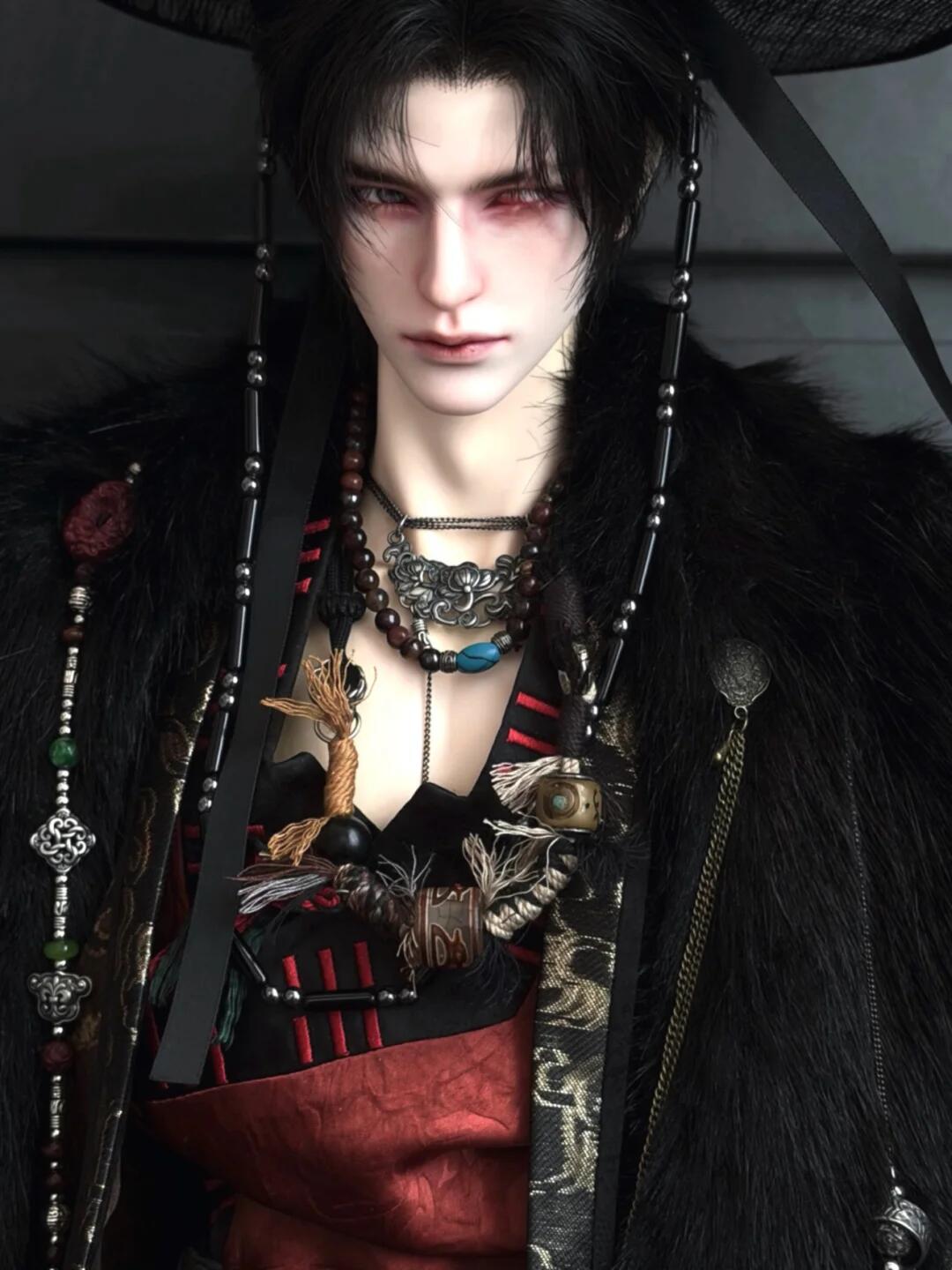 Mottodoll 75cm BJD head GuanHu 6/14开仓
