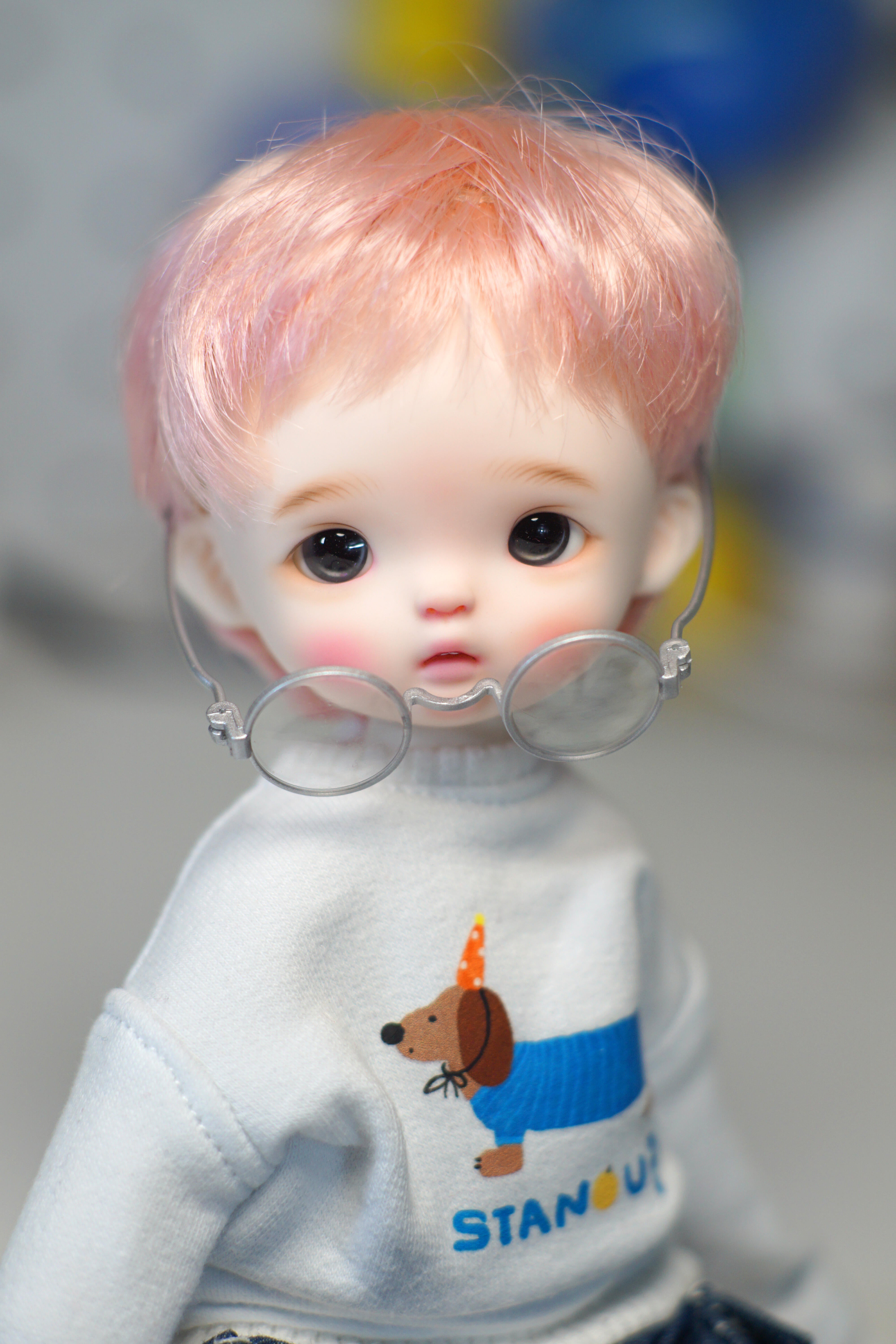 LsisisiL 1/6 BJD head DingDang Poppy & Baby