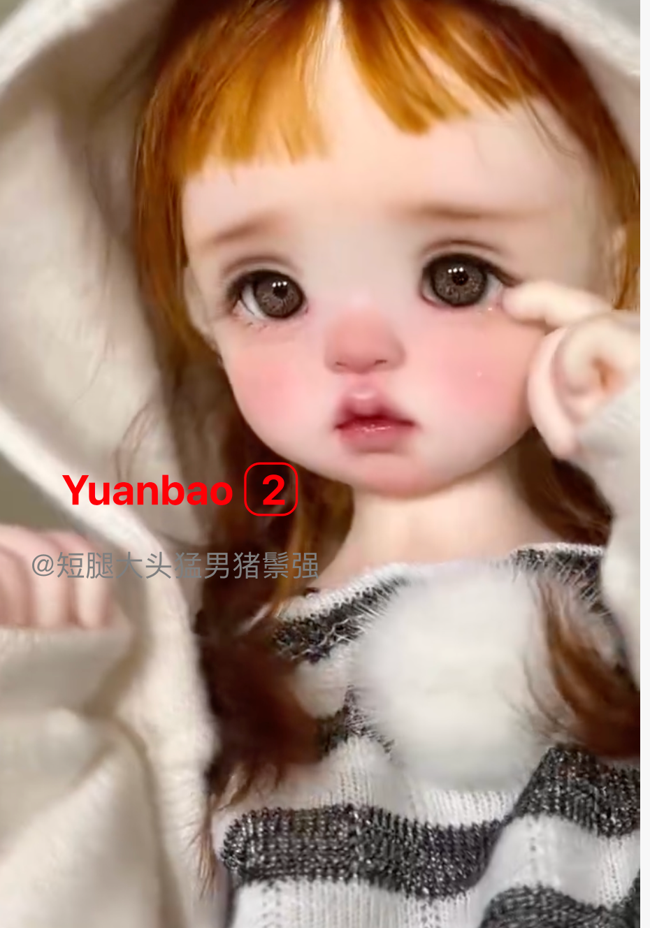 QianQian 1/4 1/3 BJD heads with faceup ready stocks