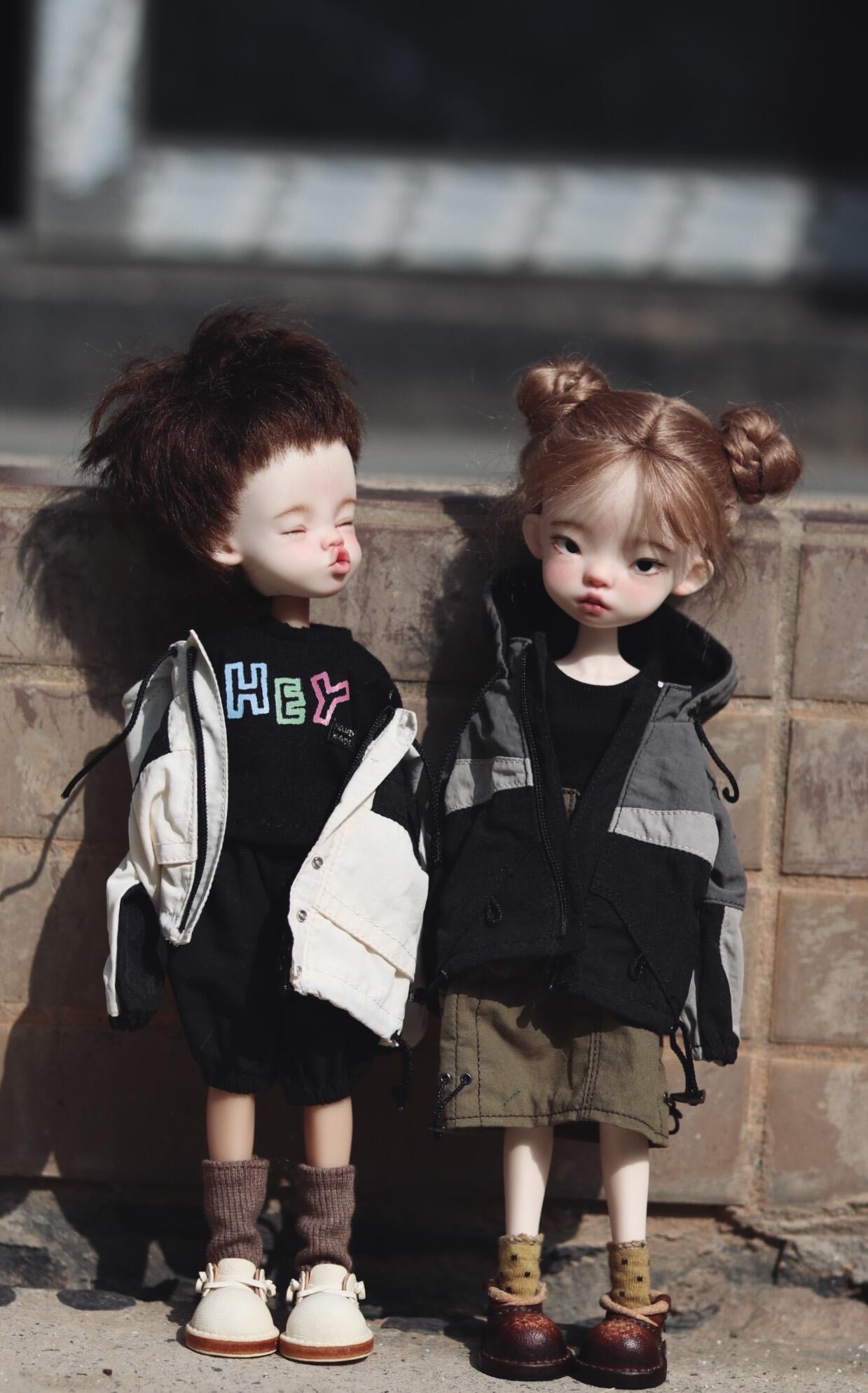 HMINORDOLL 1/6 bjd head FuFu & MiMi