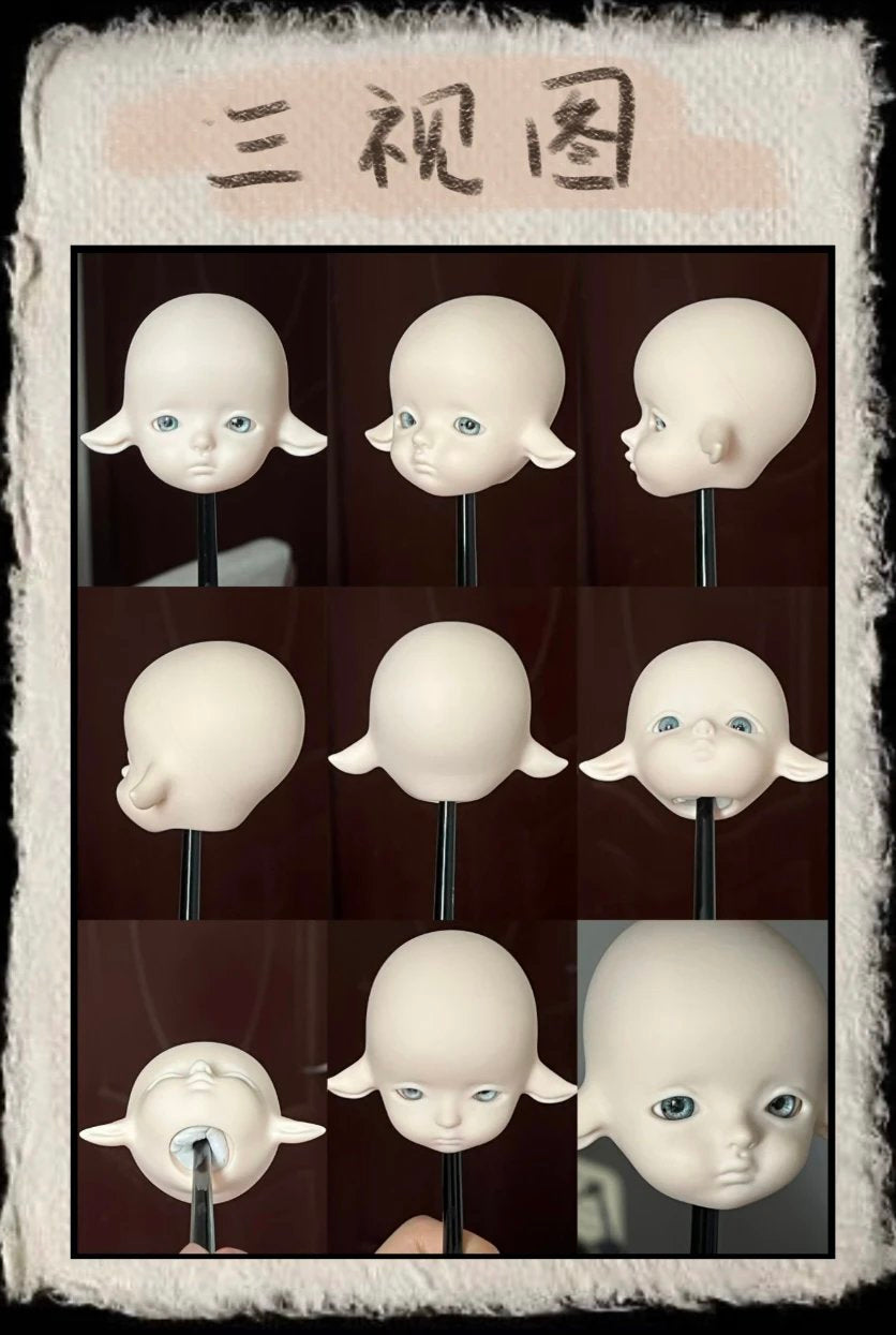 KissMoMo 1/6 bjd head Lanbula