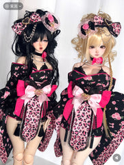 Arctic Rabbit 1/4 1/3 BJD clothing Kimono