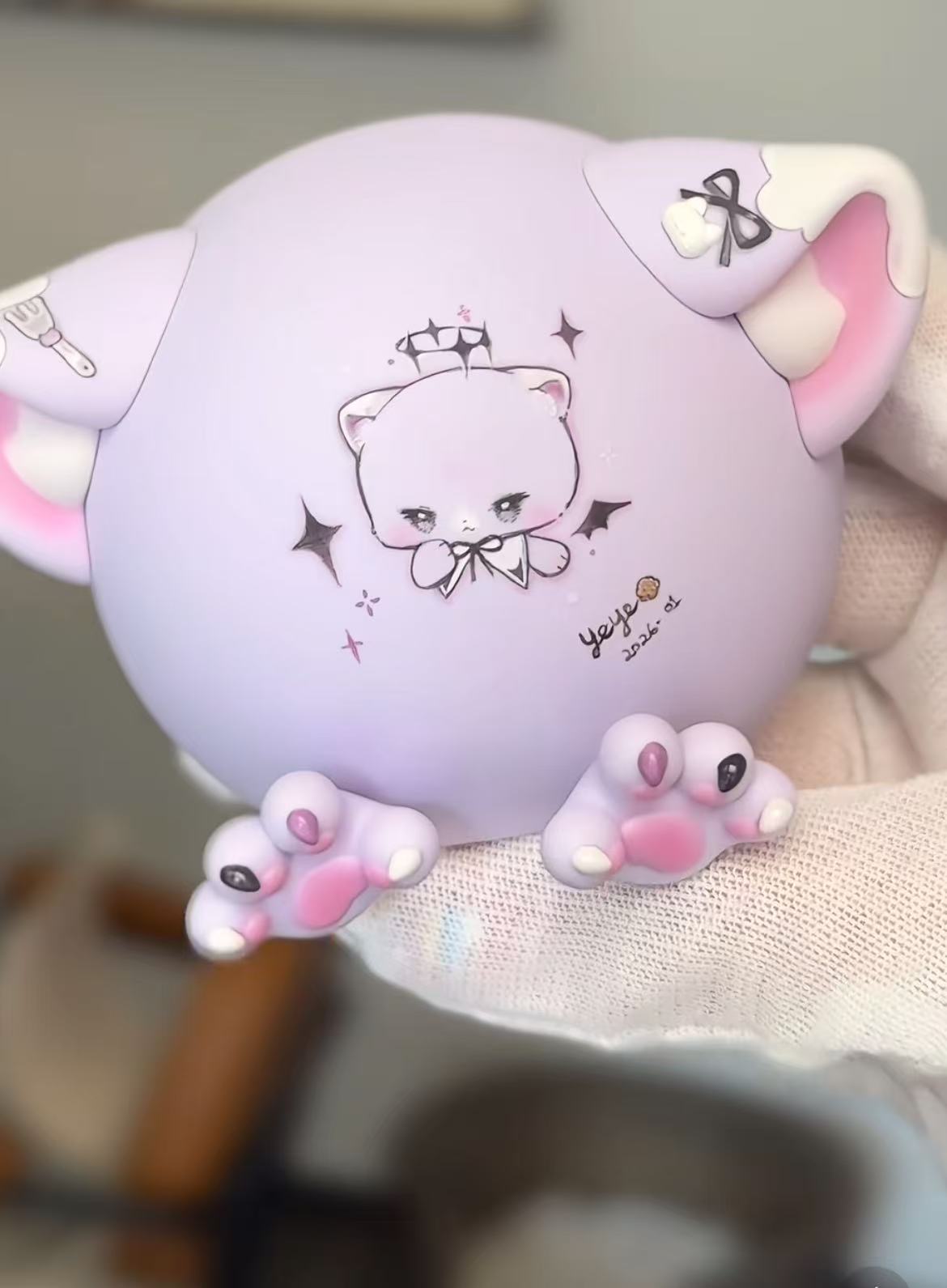 JemmyDoll 1/12 BJD big head full set HuluPig & HuluCat