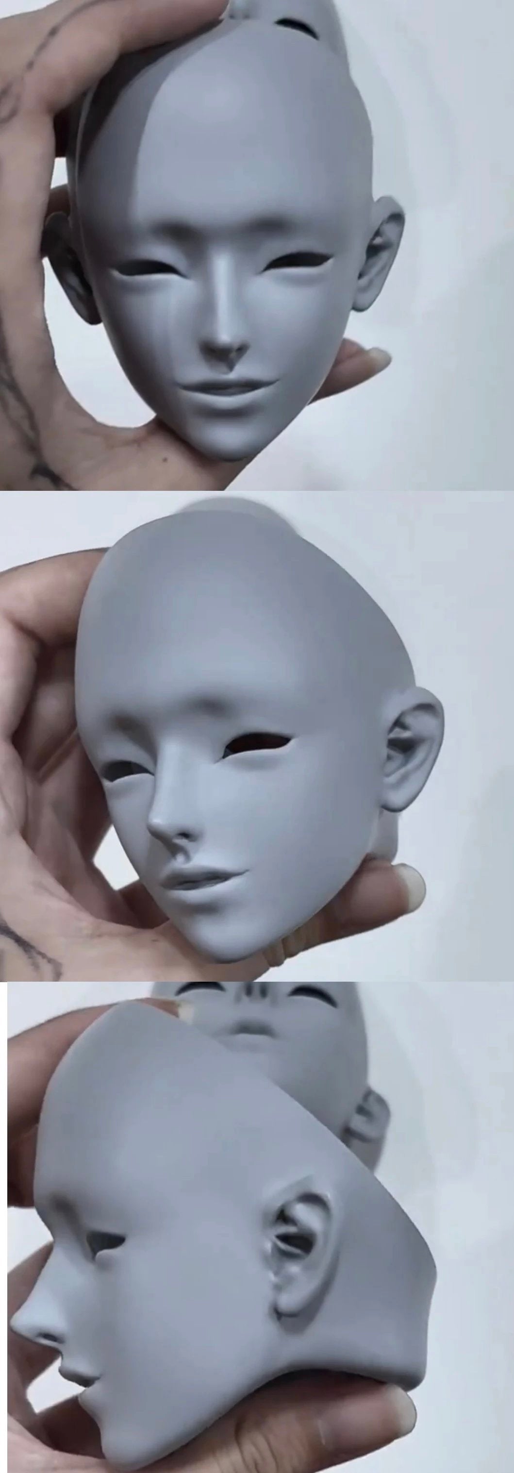 WuMingJi 1/3 BJD head Xiao