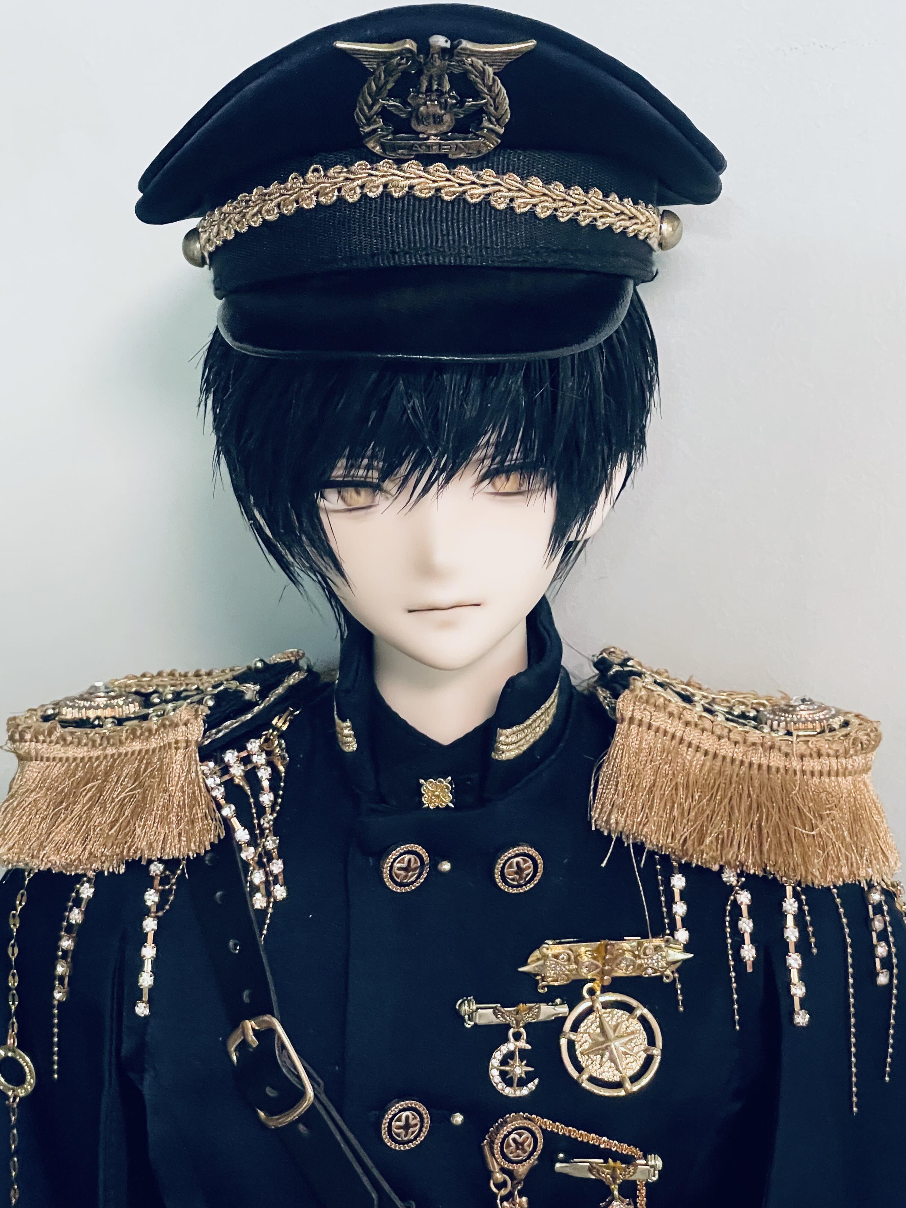 BlackWhite 1/4 时 16TH.VER & 70cm 凛 24TH.VER BJD head