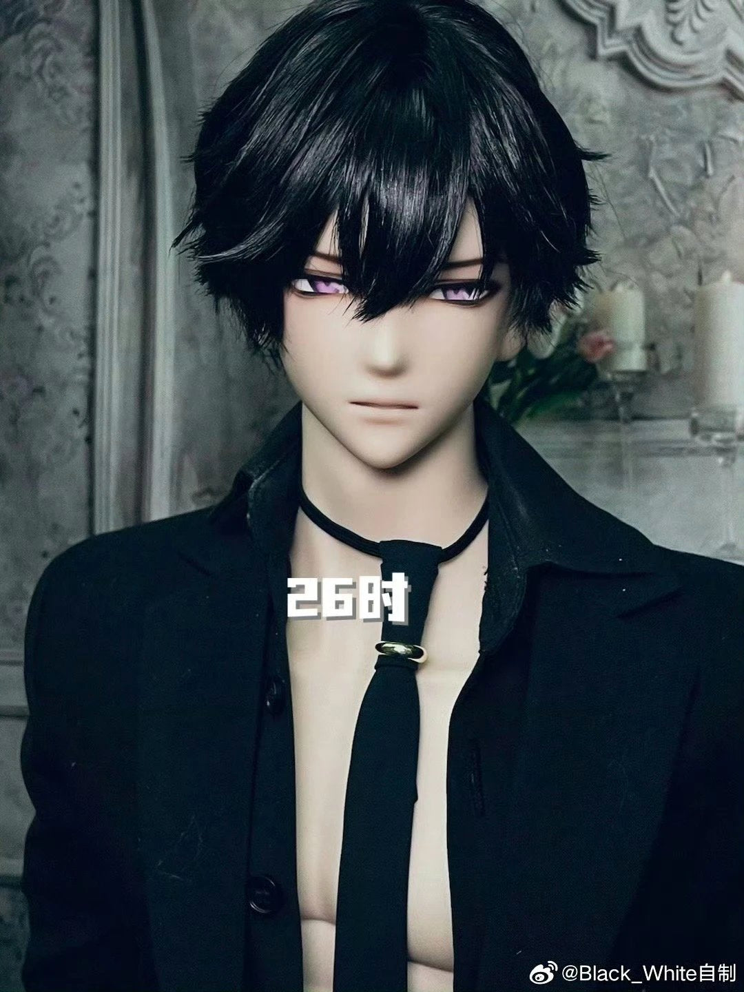 BlackWhite 时 26TH 28TH.VER 75cm BJD Head