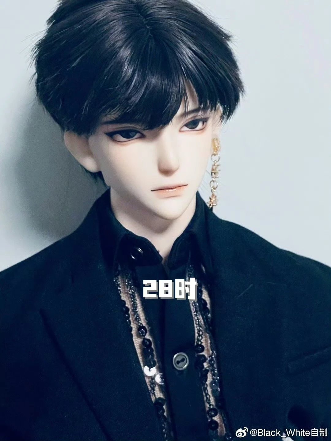BlackWhite 时 26TH 28TH.VER 75cm BJD Head