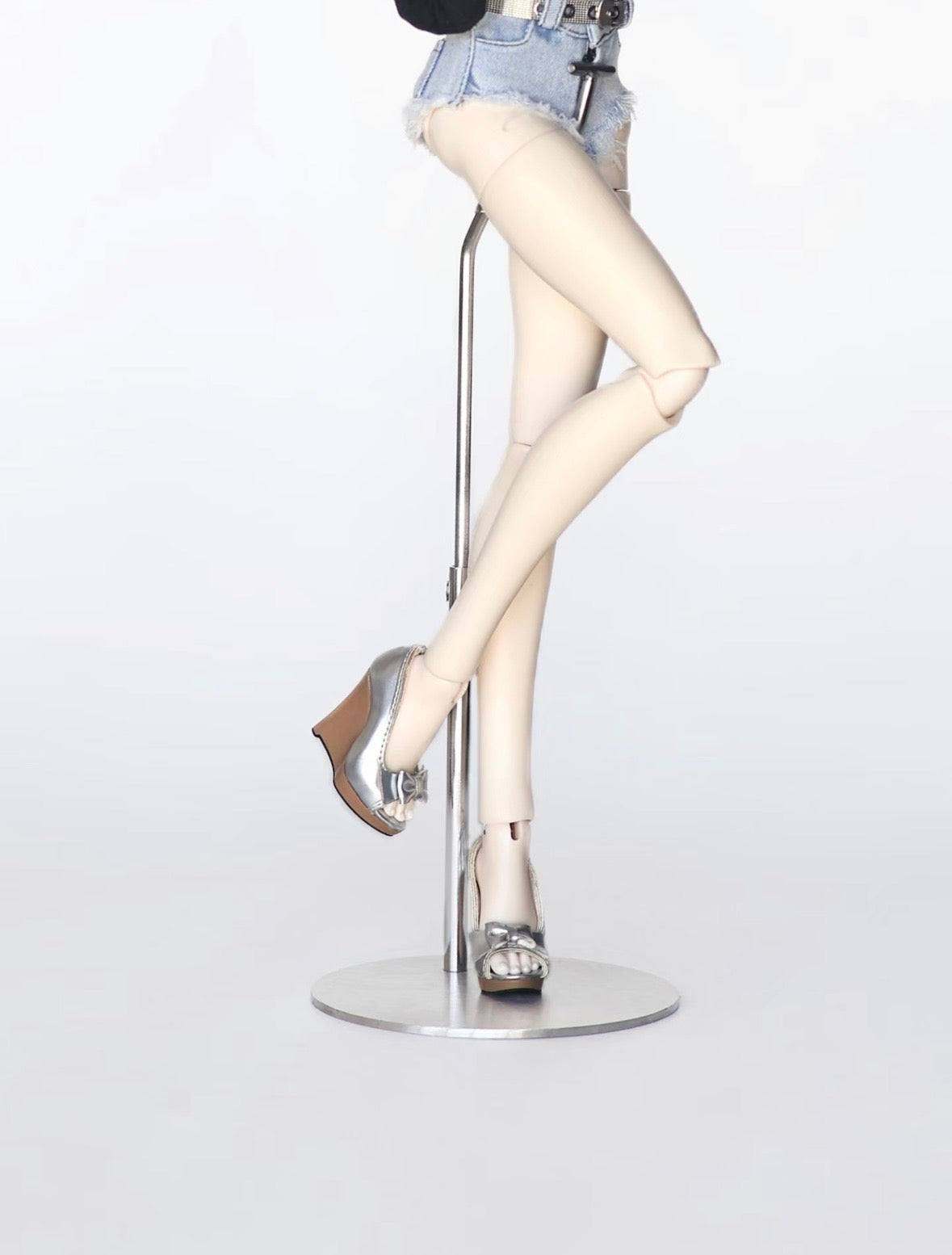 Koyut 1/4 & AP size BJD shoes代购 Peep-toe wedge heels