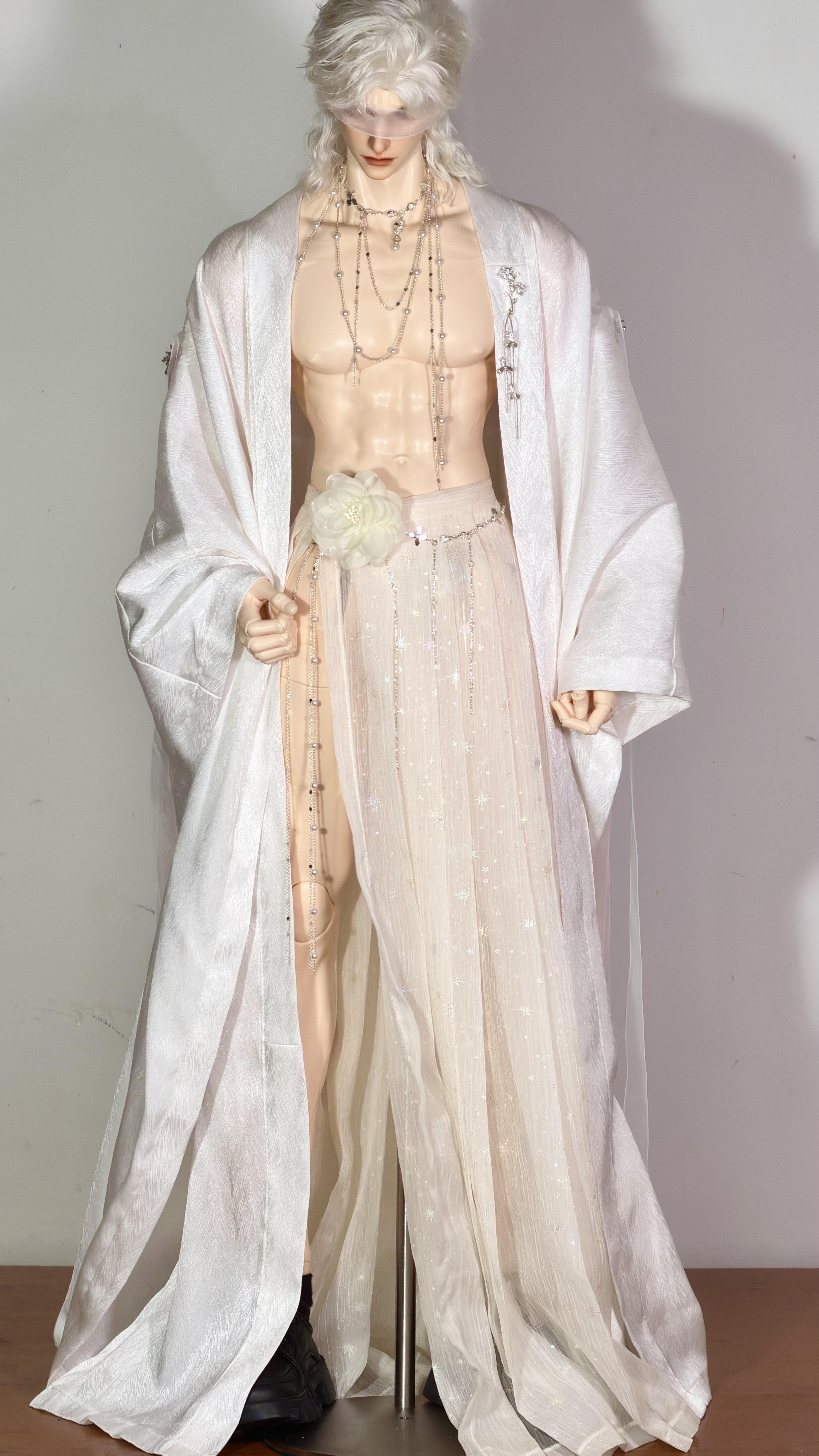 YaYa 75cm BJD outfits black and white仅代购