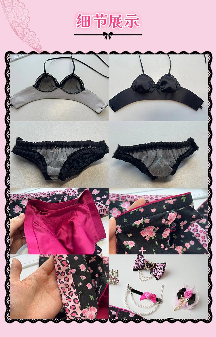 Arctic Rabbit 1/4 1/3 BJD clothing Kimono