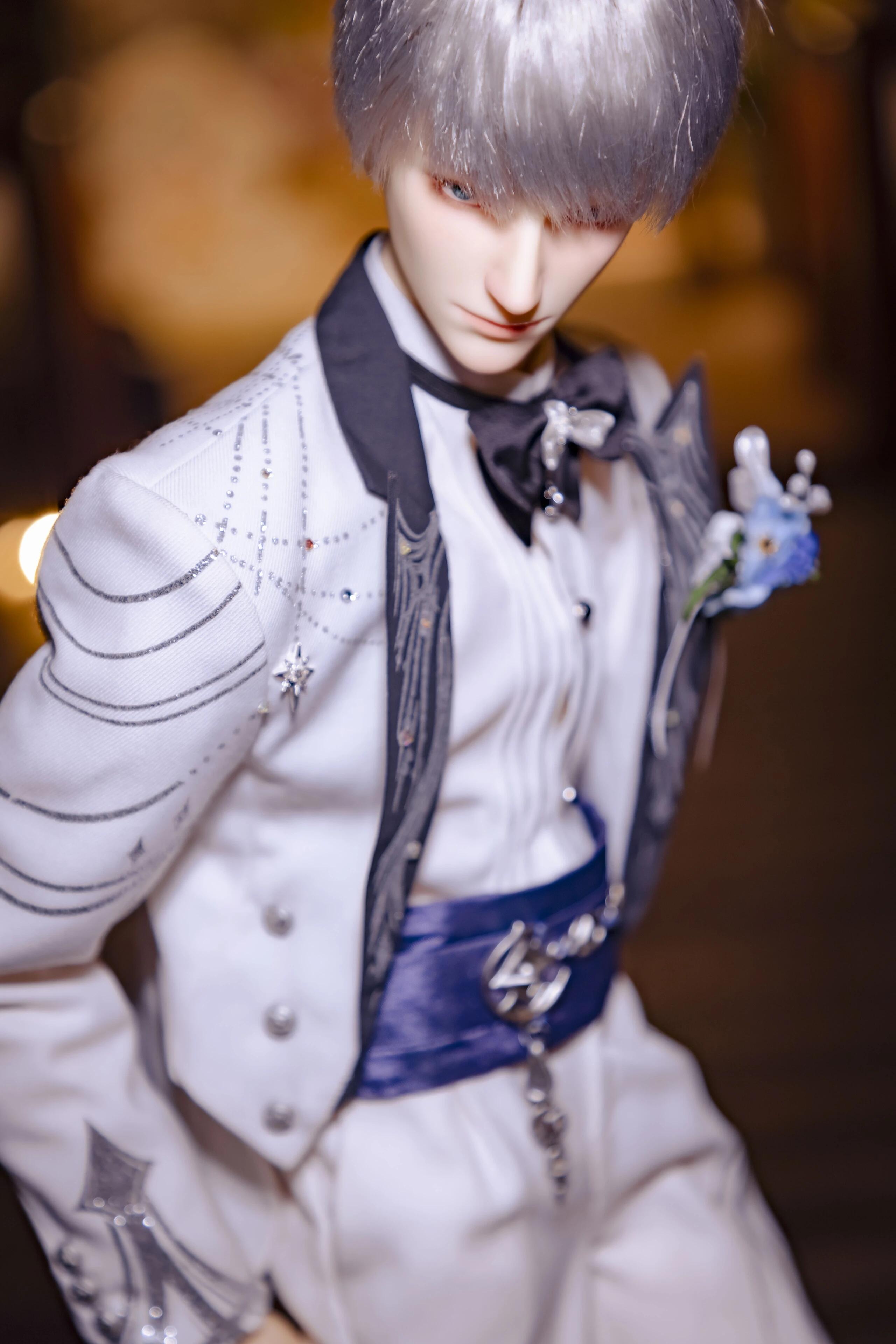 Xavier Cos 75-77cm wedding dress BJD outfits代购