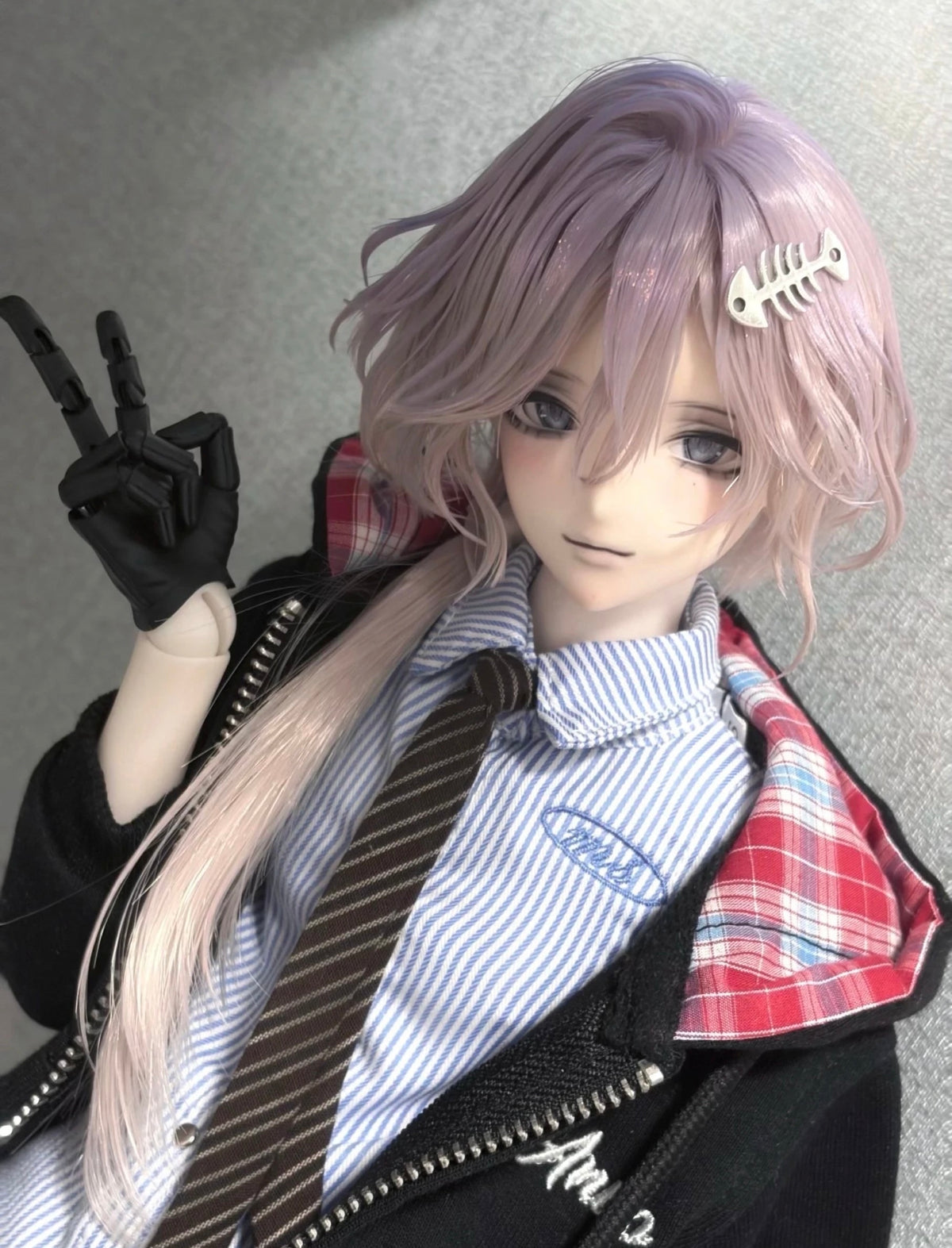 White Twenty-One 1/4 BJD Head Xun薰