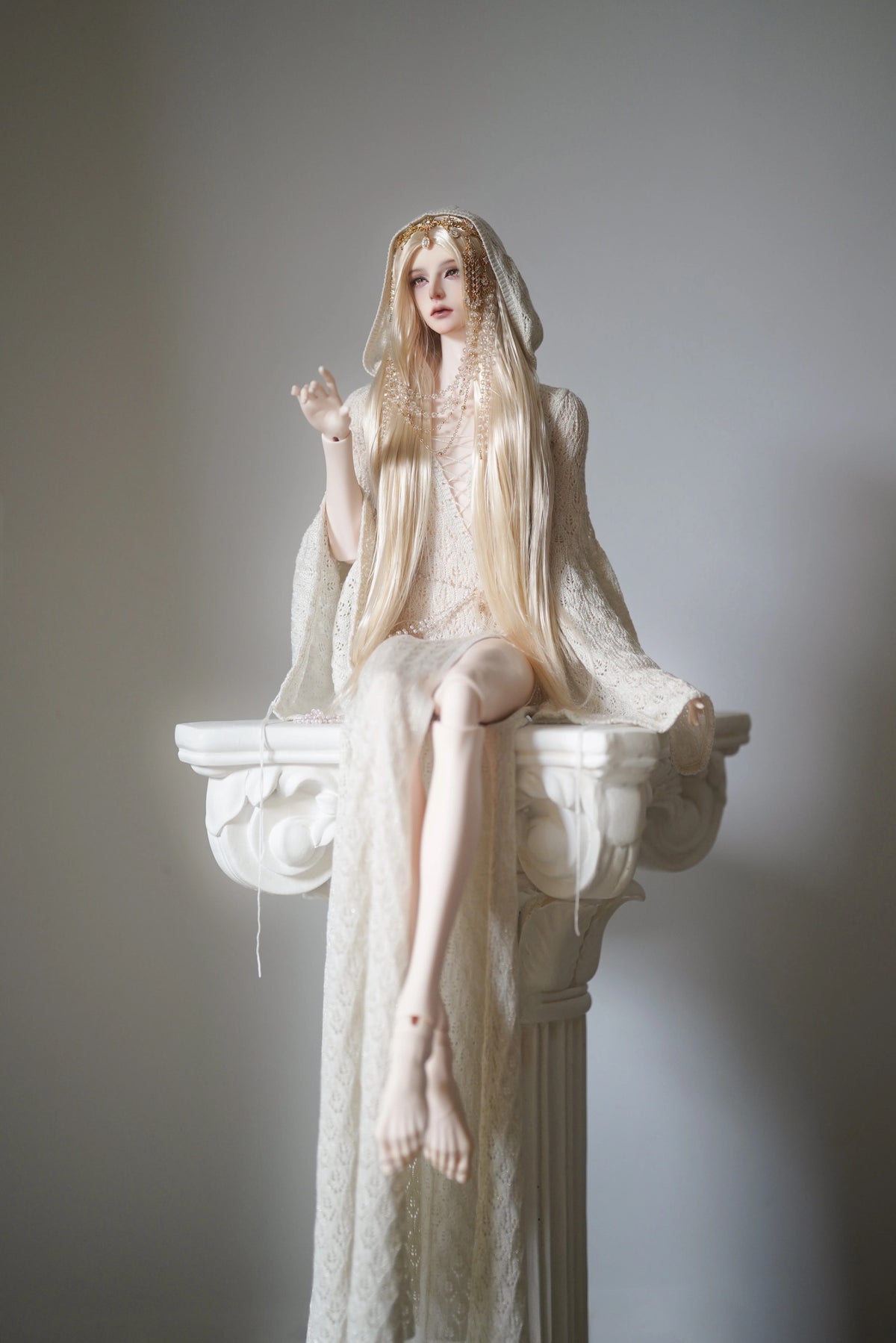 LE CREATEUR 1/6 1/4 1/3 70-75cm Knitted Cape BJD outfit