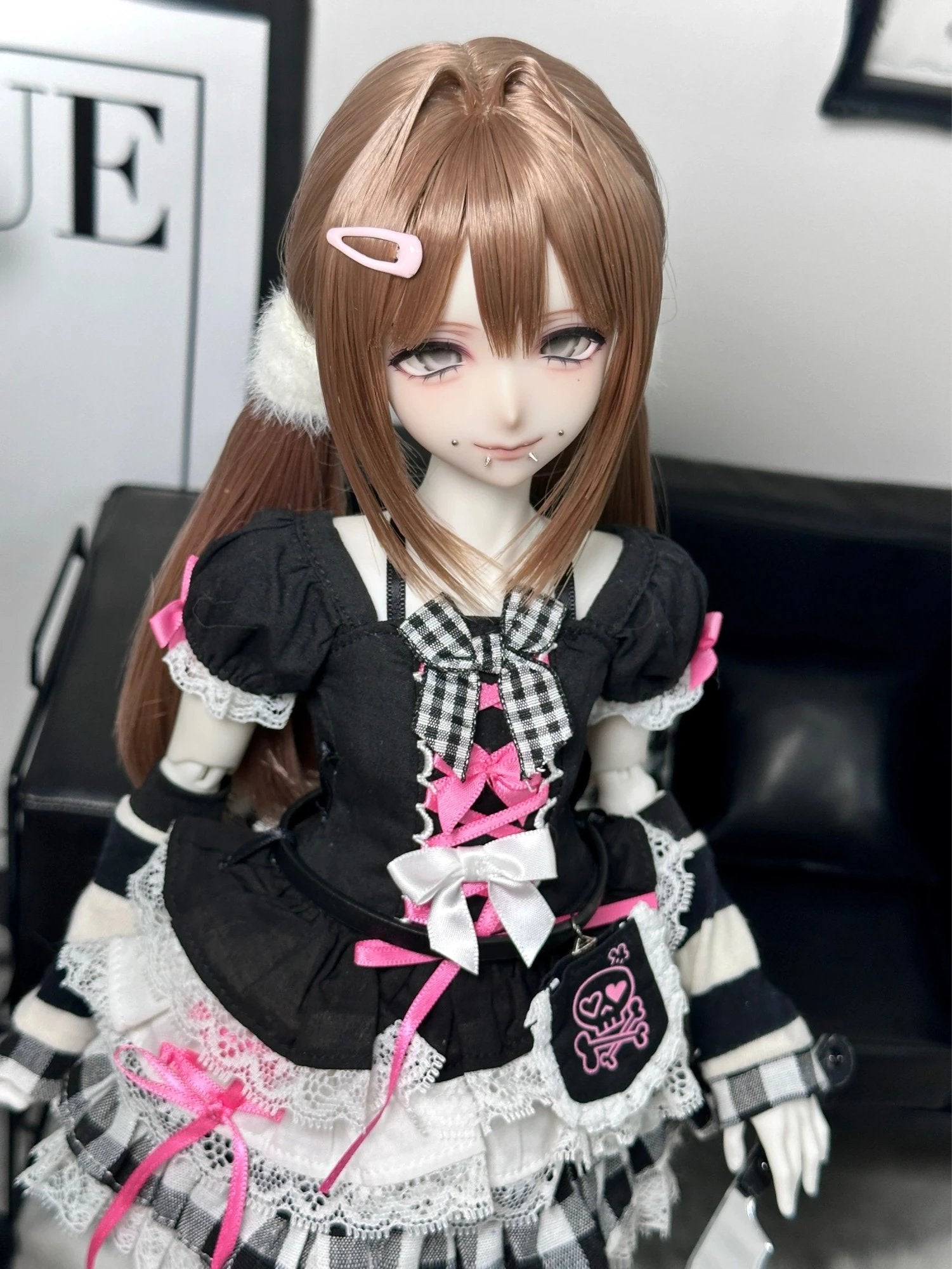 Burnt Duck 1/4 BJD Head Akutagawa Matsuna
