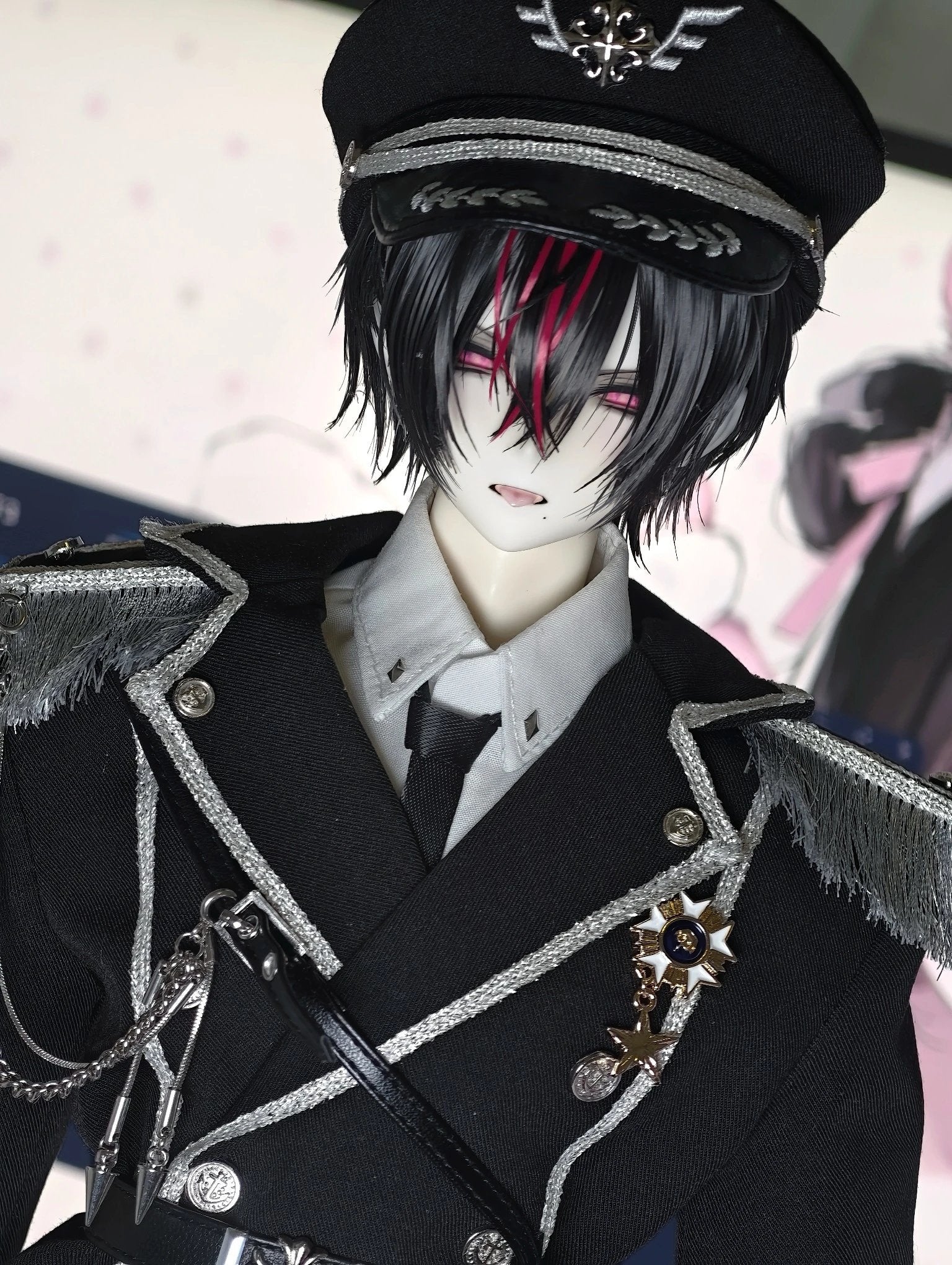 Burnt Duck 1/4 BJD Head JI寂