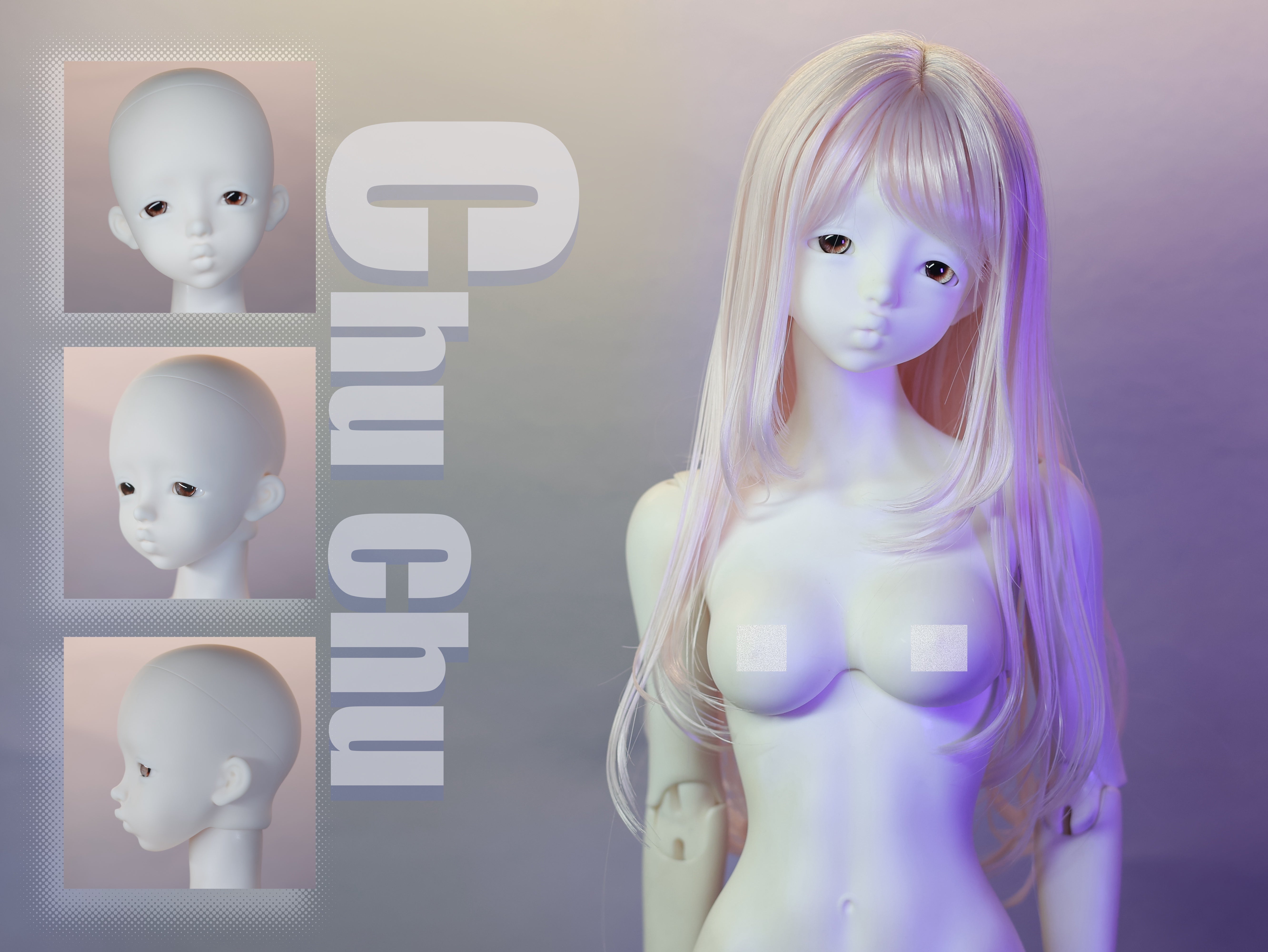 COOO ChuChu 1/4 1/3 bjd head Re-opening