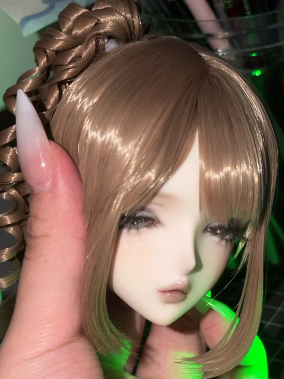 MiniLee 1/4 bjd head Olden QiuLiHua half sleeping
