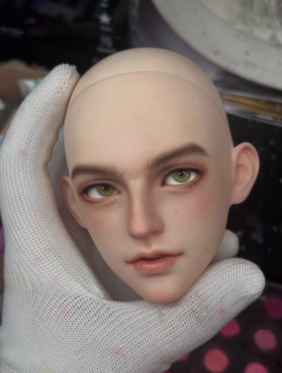 LuFei 75cm BJD head Frank
