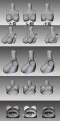 Yege 1/4 Pear body BJD Accessories