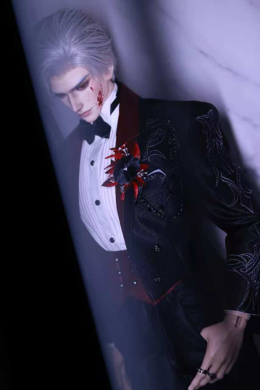 Sylus cos wedding dress 75 77cm BJD clothing full set outfit代购