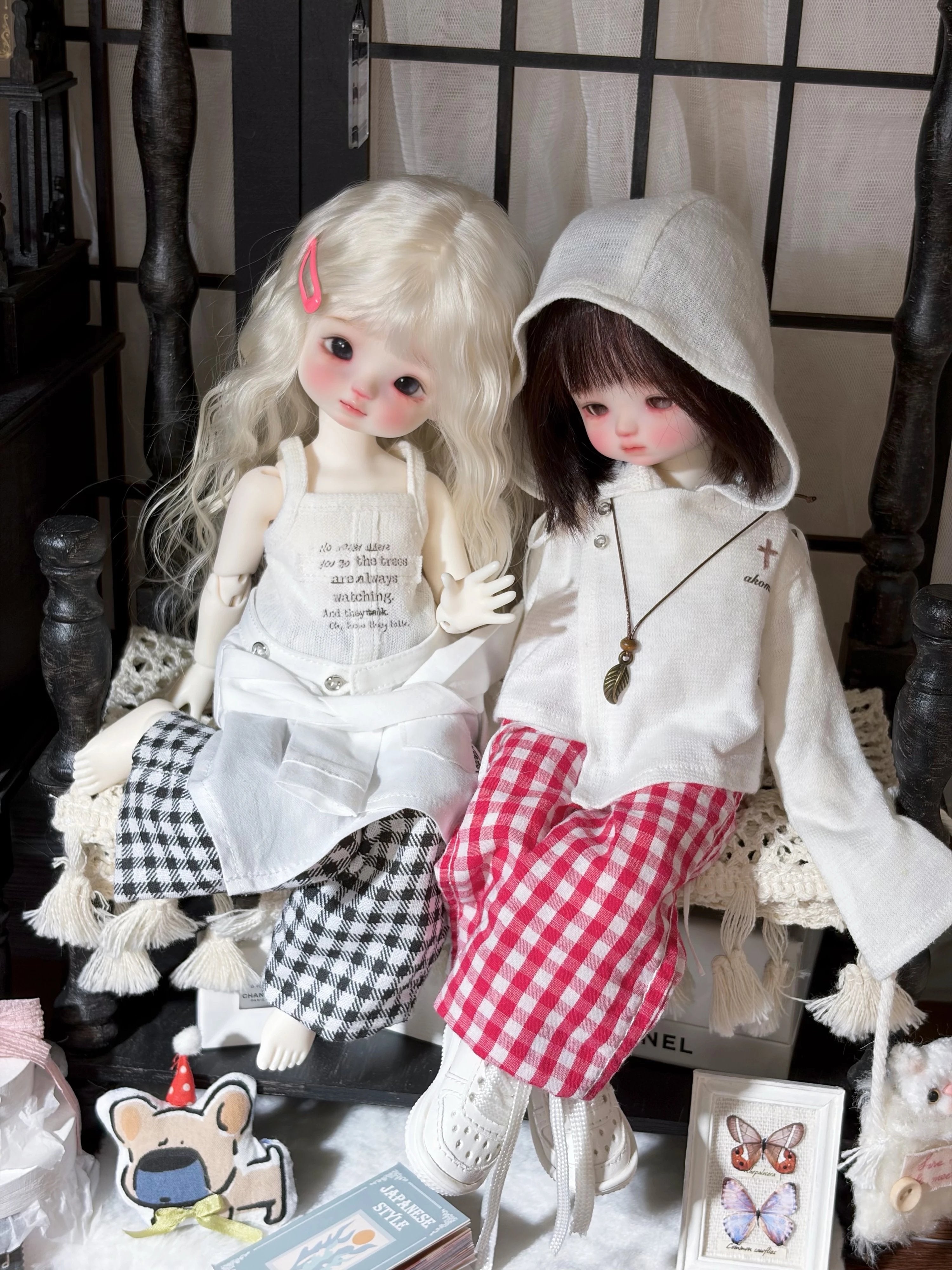 YYPdoll 1/6 bjd head ZouZou & TingTing