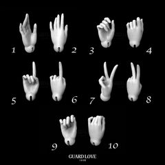 Guard-Love 1/3 BJD hands