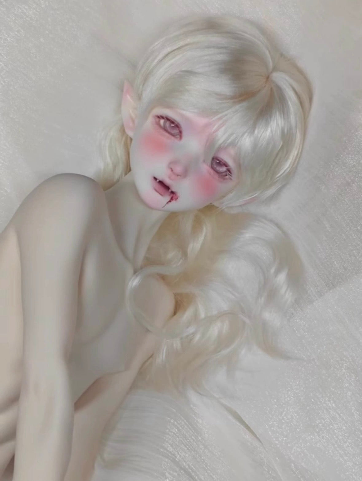 TinWan 1/4 bjd head nude head Mentaiko & Umeboshi