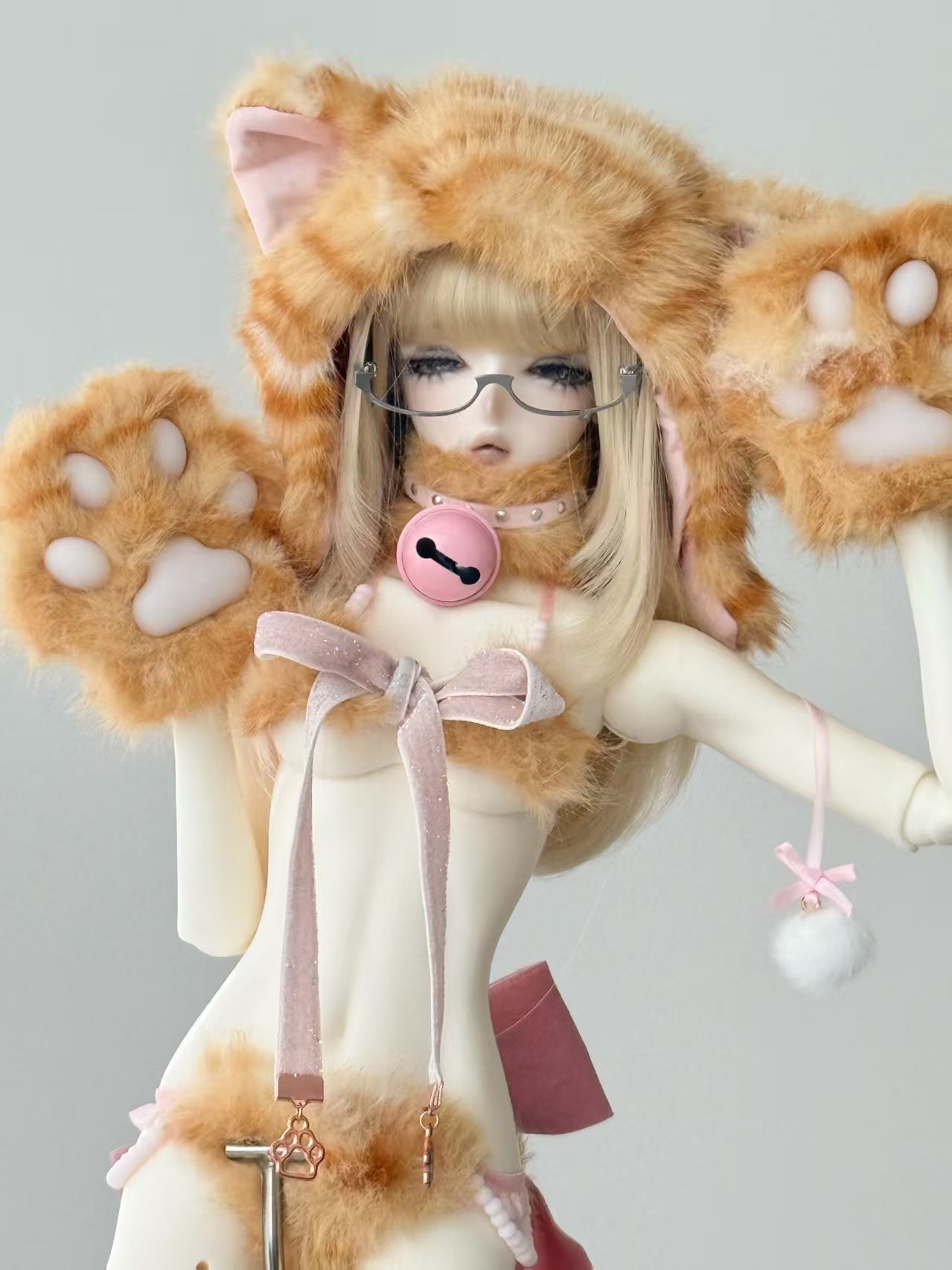 MiniLee 1/4 bjd head Olden QiuLiHua half sleeping