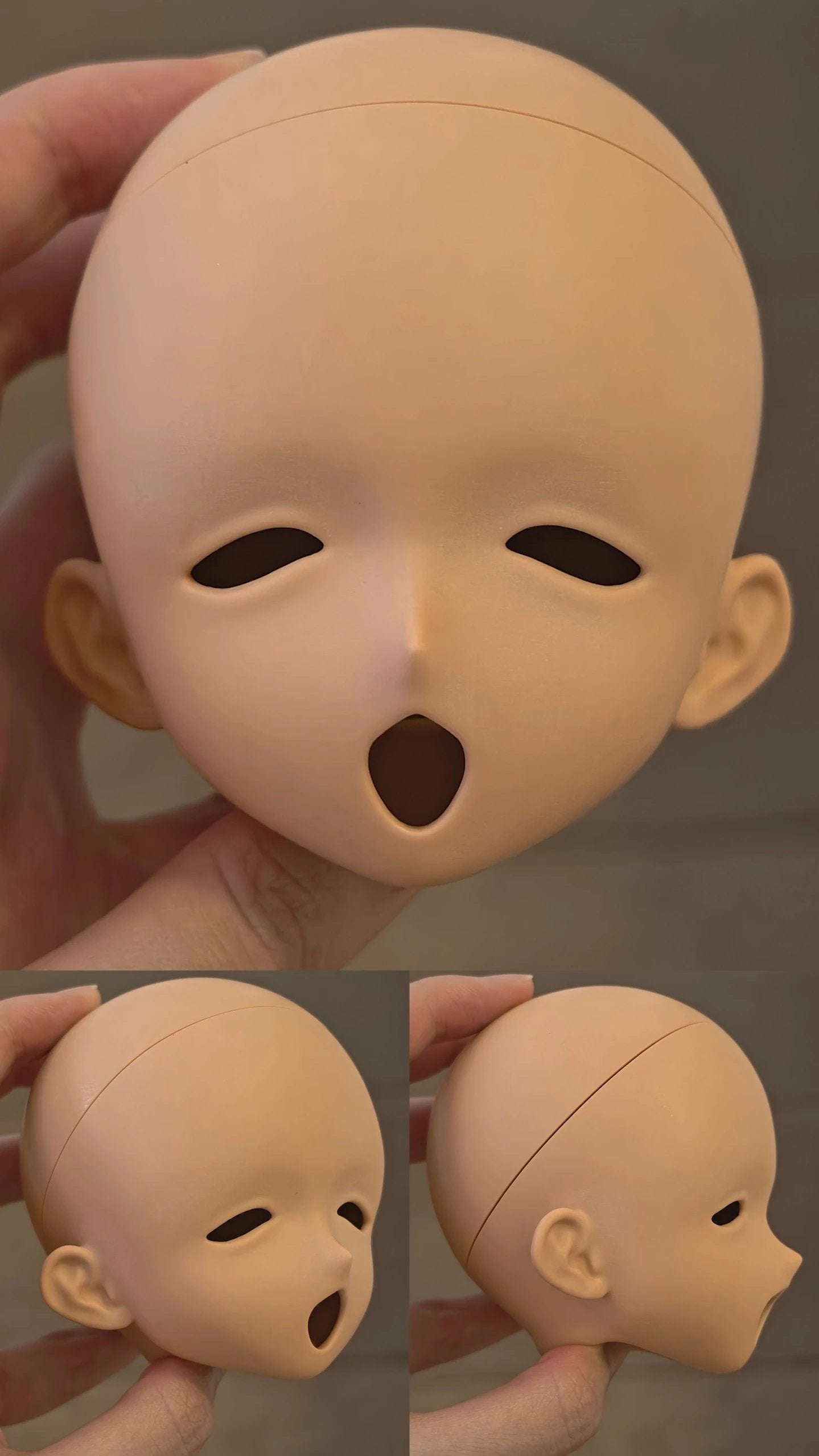 Burnt Duck 1/3 BJD Head Chinaiko
