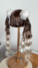 DongYu 1/3 1/4 1/6 Angora Mohair Magnetic Ponytail