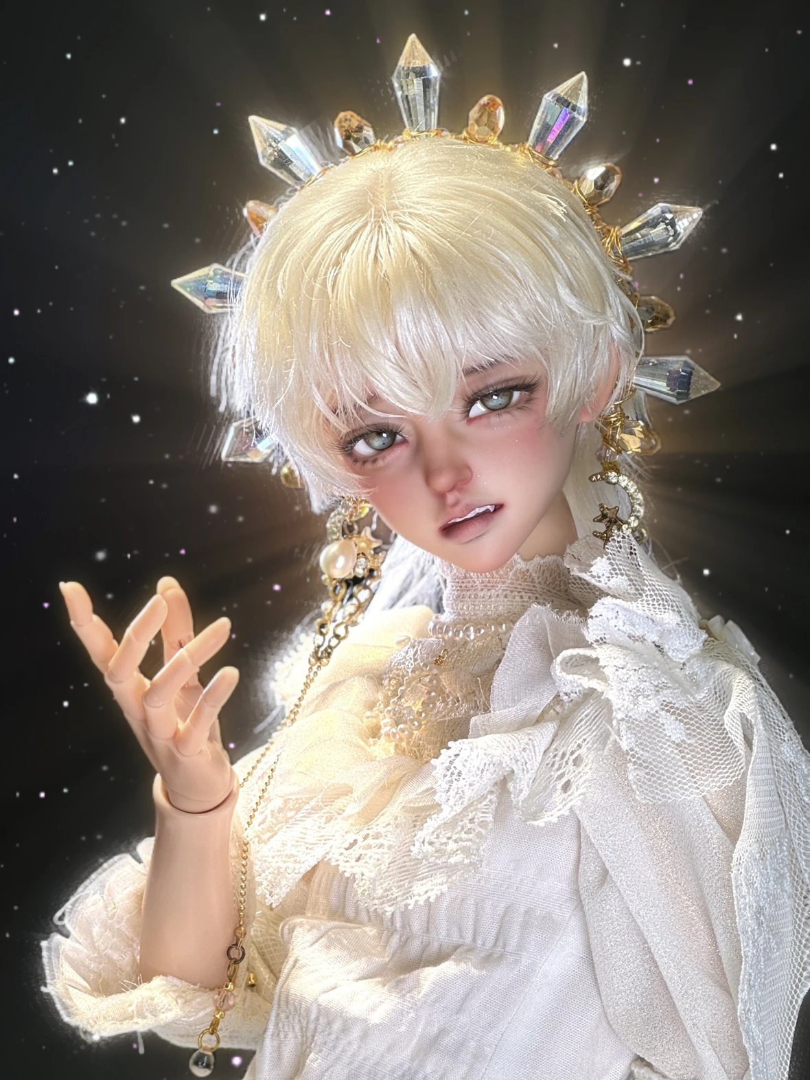 MuHan 1/4 bjd head Abao & Baobao