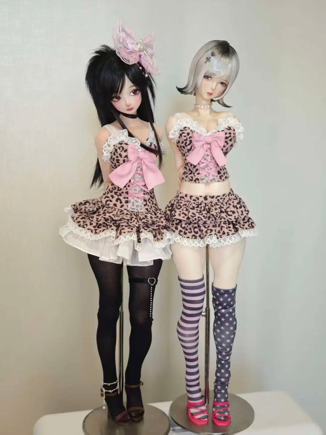 LiYi Studio 1/4 AP H body Leopard print dress BJD clothing仅代购