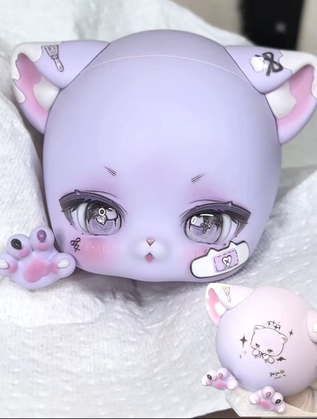 JemmyDoll 1/12 BJD big head full set HuluPig & HuluCat